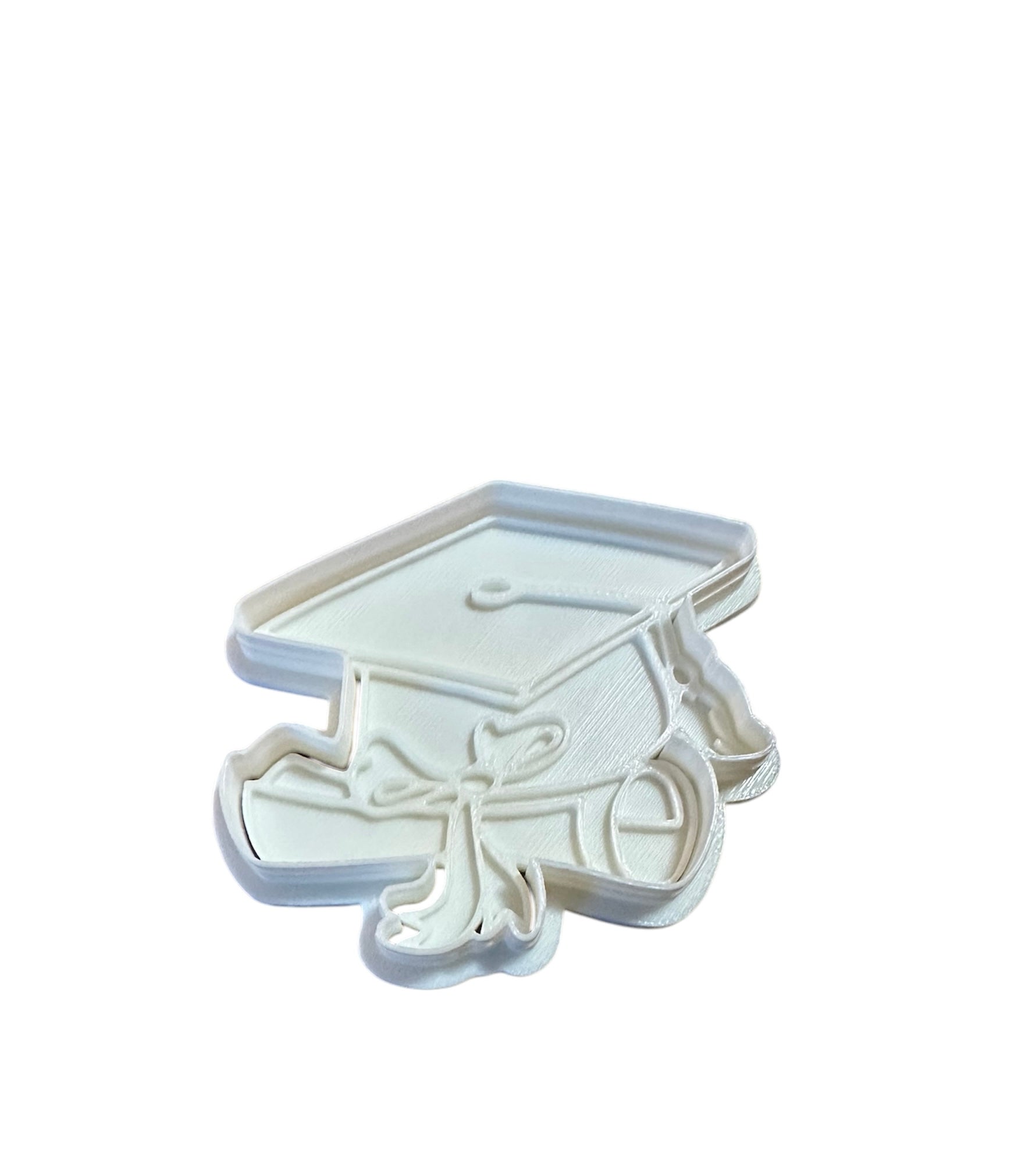 Graduation Cookie Cutter Stamp, cap and gown cookie cutter stamp, graduation