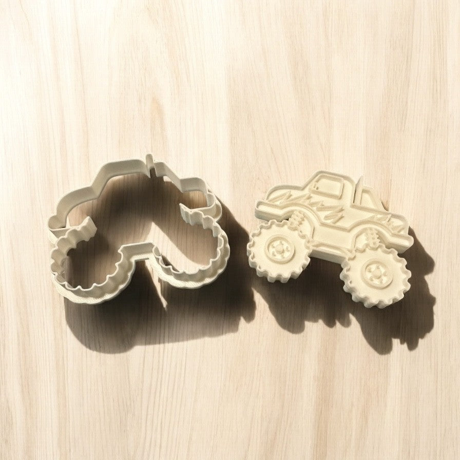 Monster Truck Cookie Cutter, Monster truck birthday