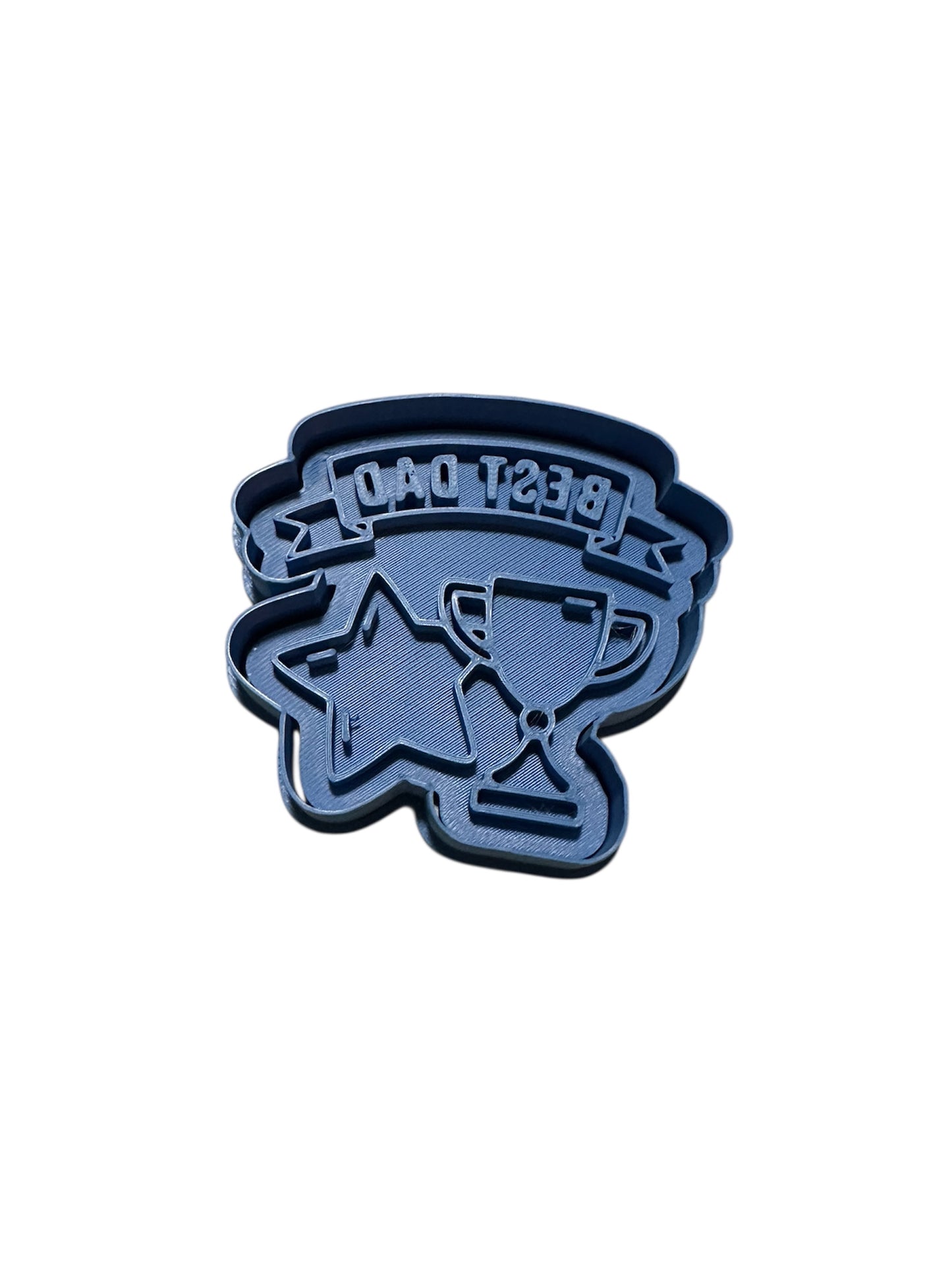 Dad cookie cutter stamp, Father's day cookie cutter