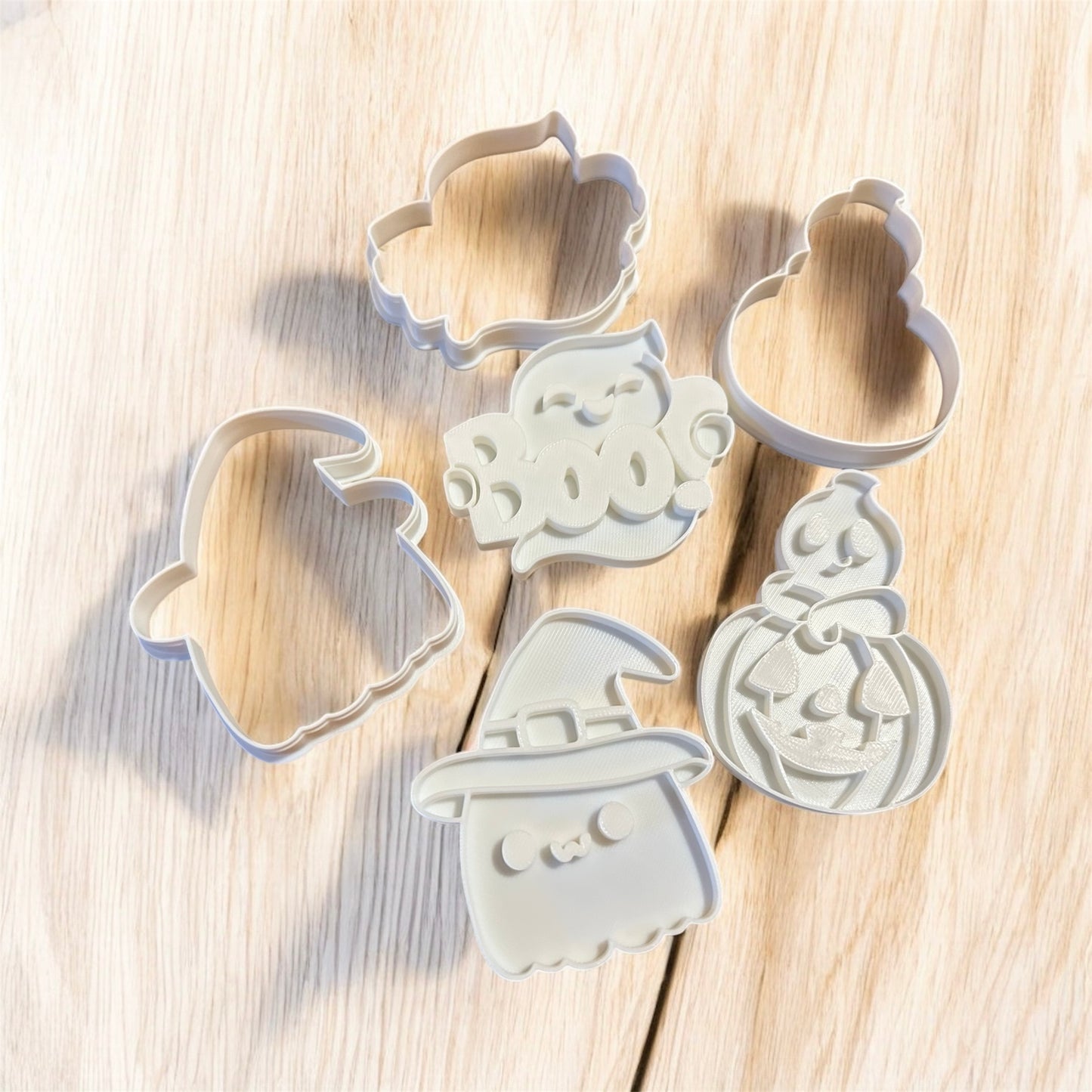 Halloween cookies, ghost cookies, fall cookie cutter stamp, pumpkin cutter