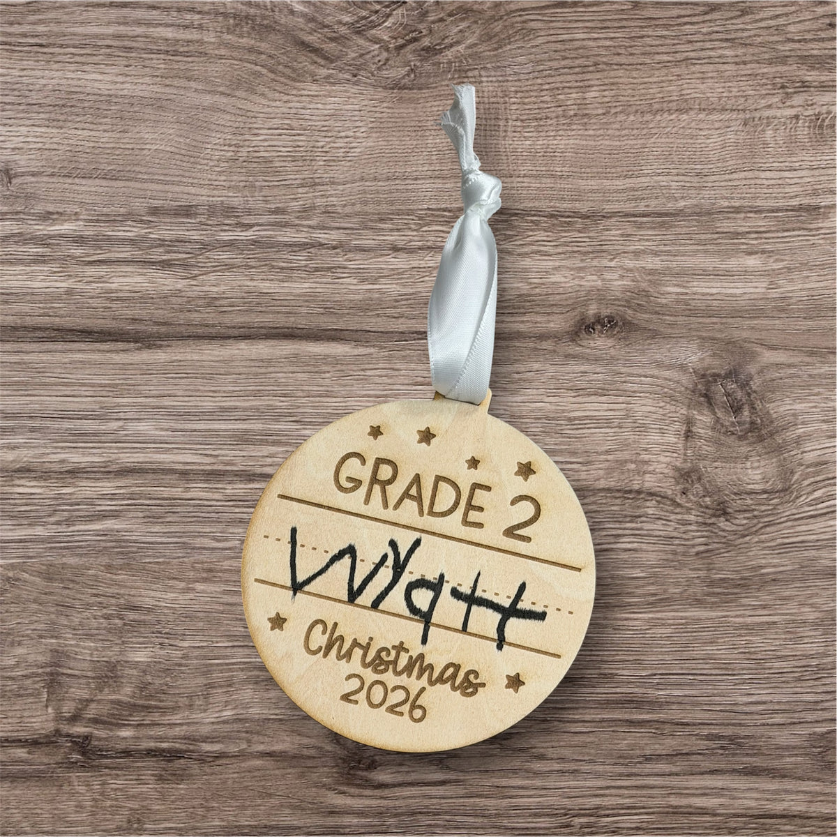 Grade School Christmas Ornament 2026,Custom Made Christmas Ornament