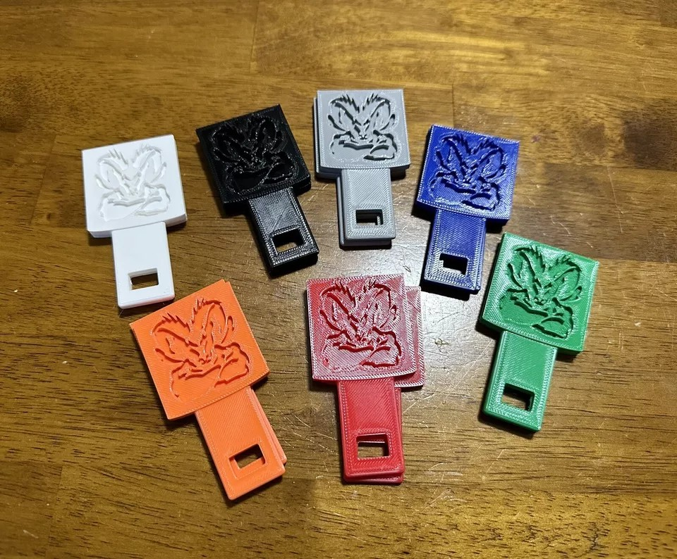 2 Universal Car Seat Belt Buckle Clip /Dodge Design /keychain/Dodge/ Ram