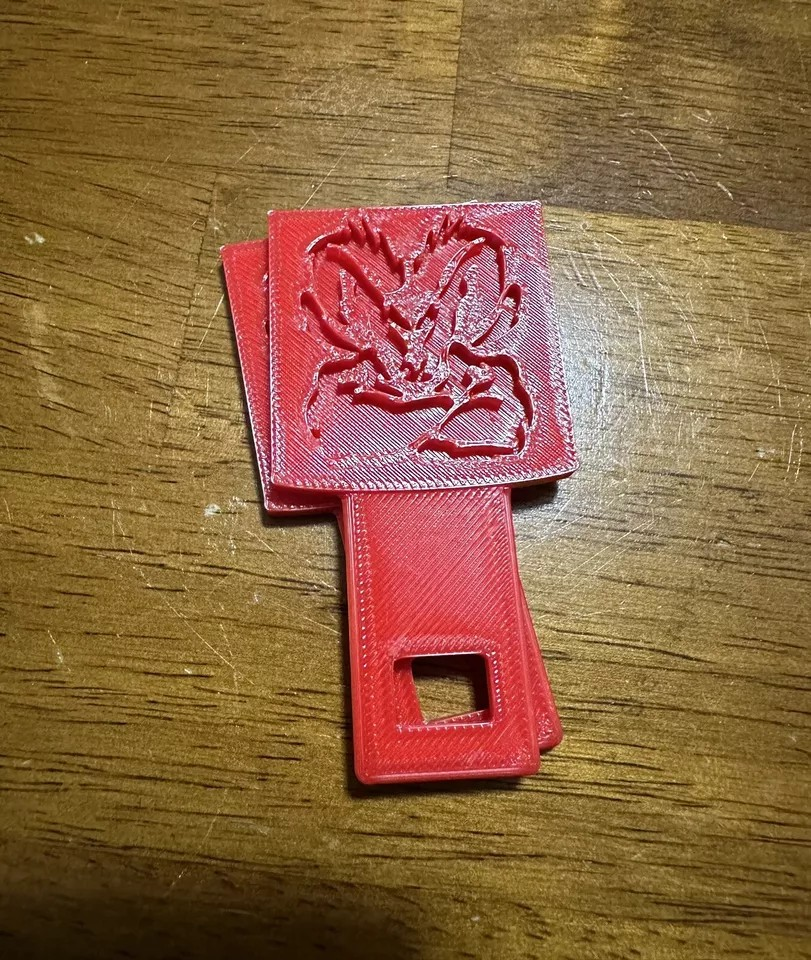 2 Universal Car Seat Belt Buckle Clip /Dodge Design /keychain/Dodge/ Ram