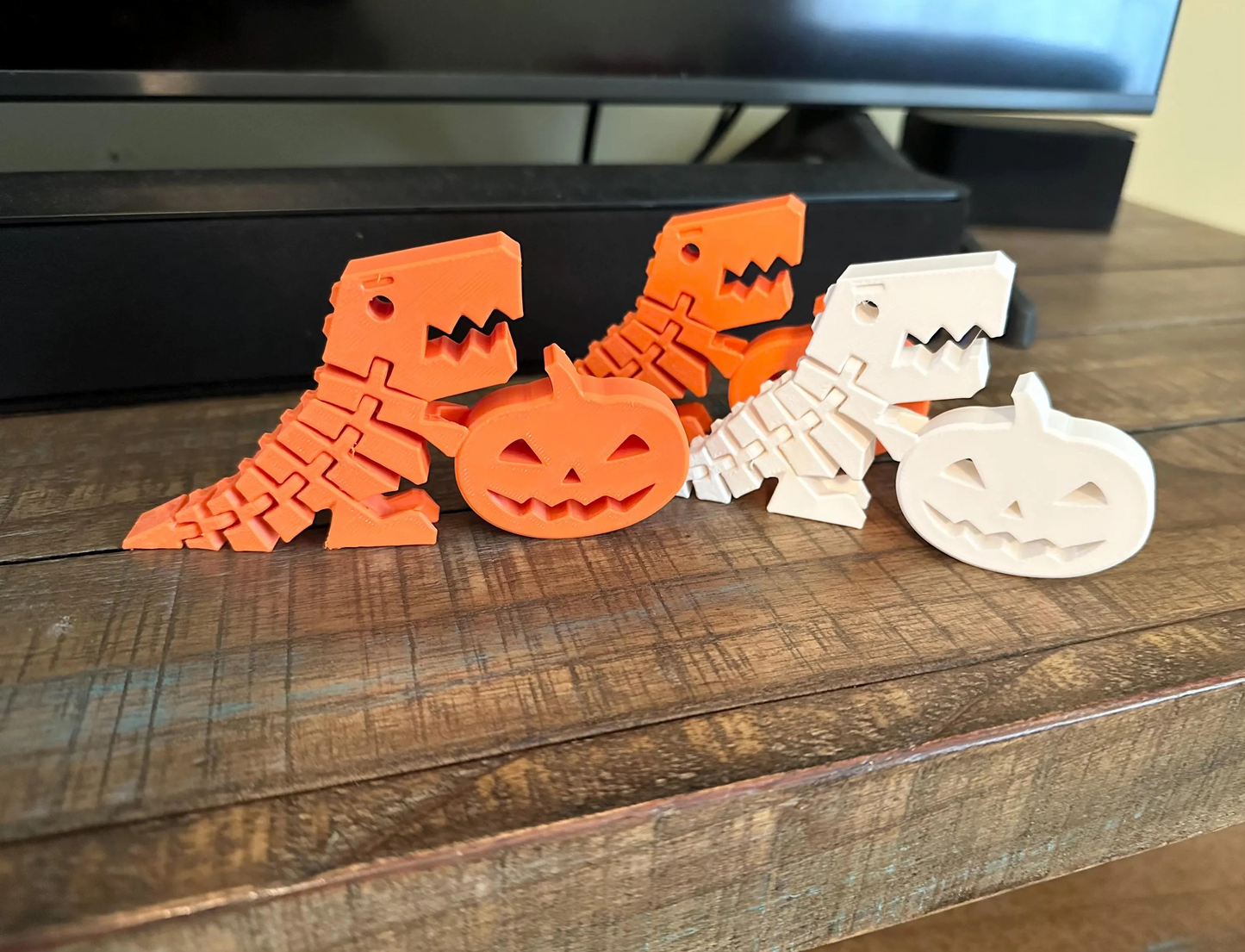 Dinosaur Pumpkin Flexi/articulated dinosaur/fall dinosaur