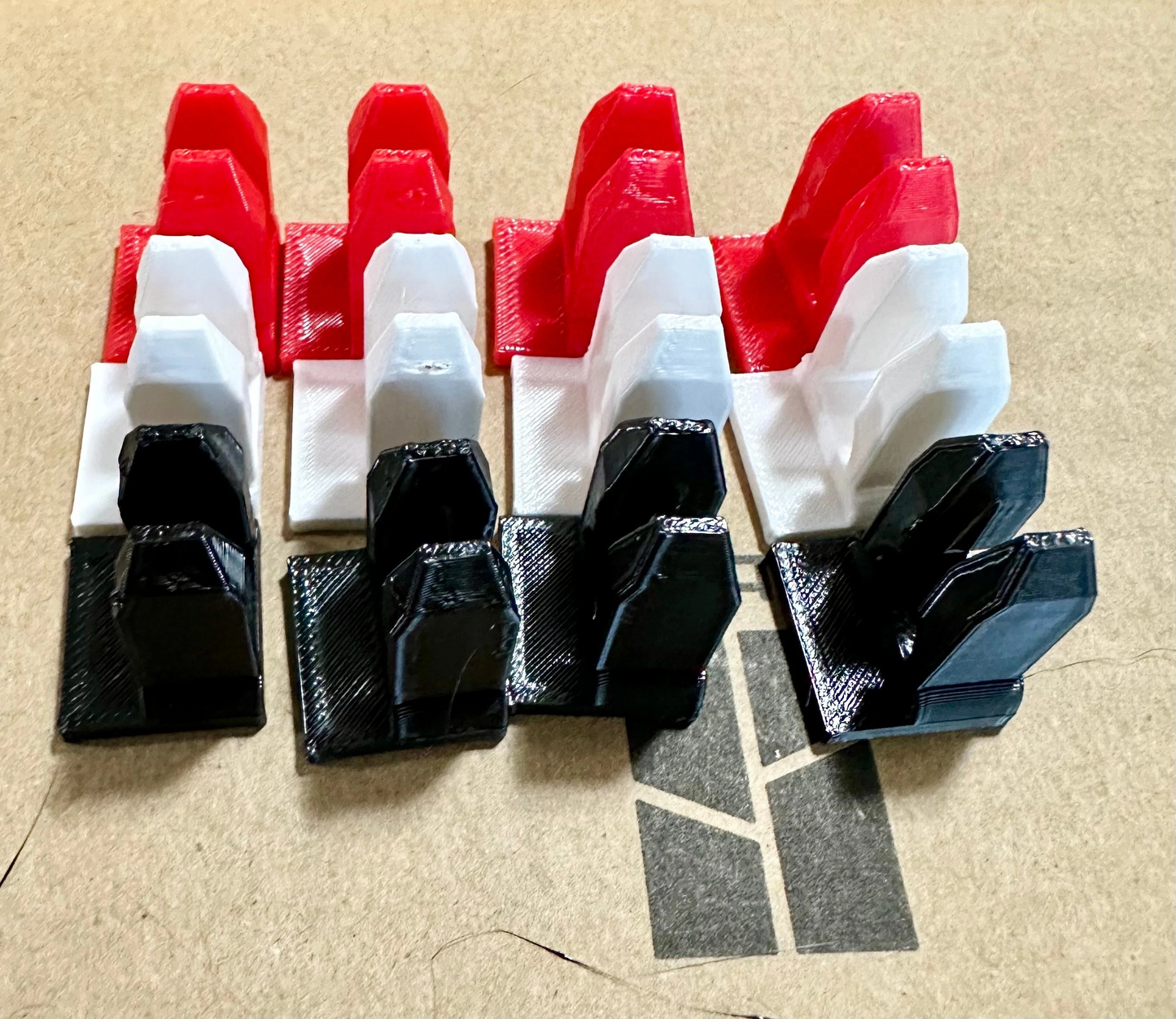 xTool P2 Clips for slats to hold material in place/ 12 in set