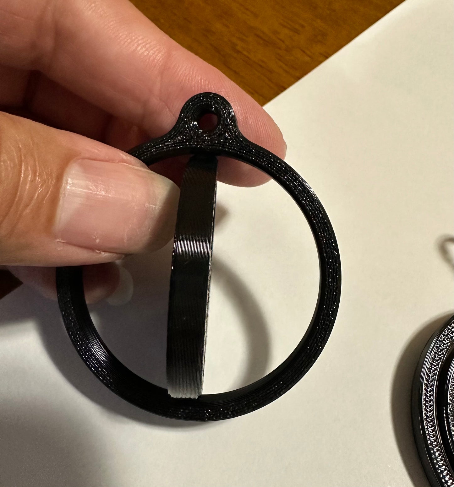 Punisher Spinner Keychain