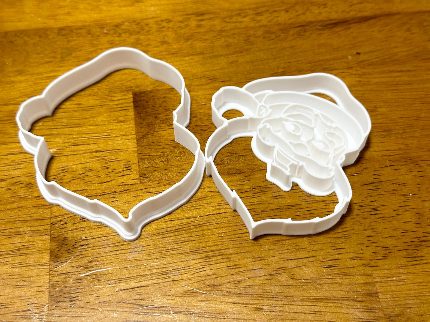 Santa Claus cookie cutter stamp/Christmas cookie cutter