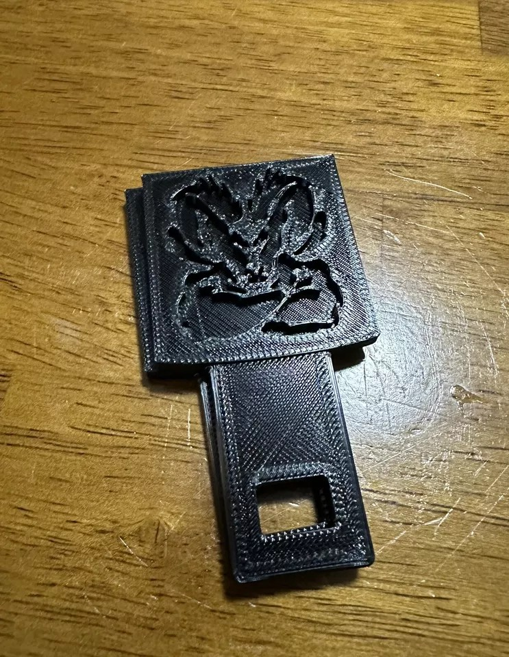 2 Universal Car Seat Belt Buckle Clip /Dodge Design /keychain/Dodge/ Ram