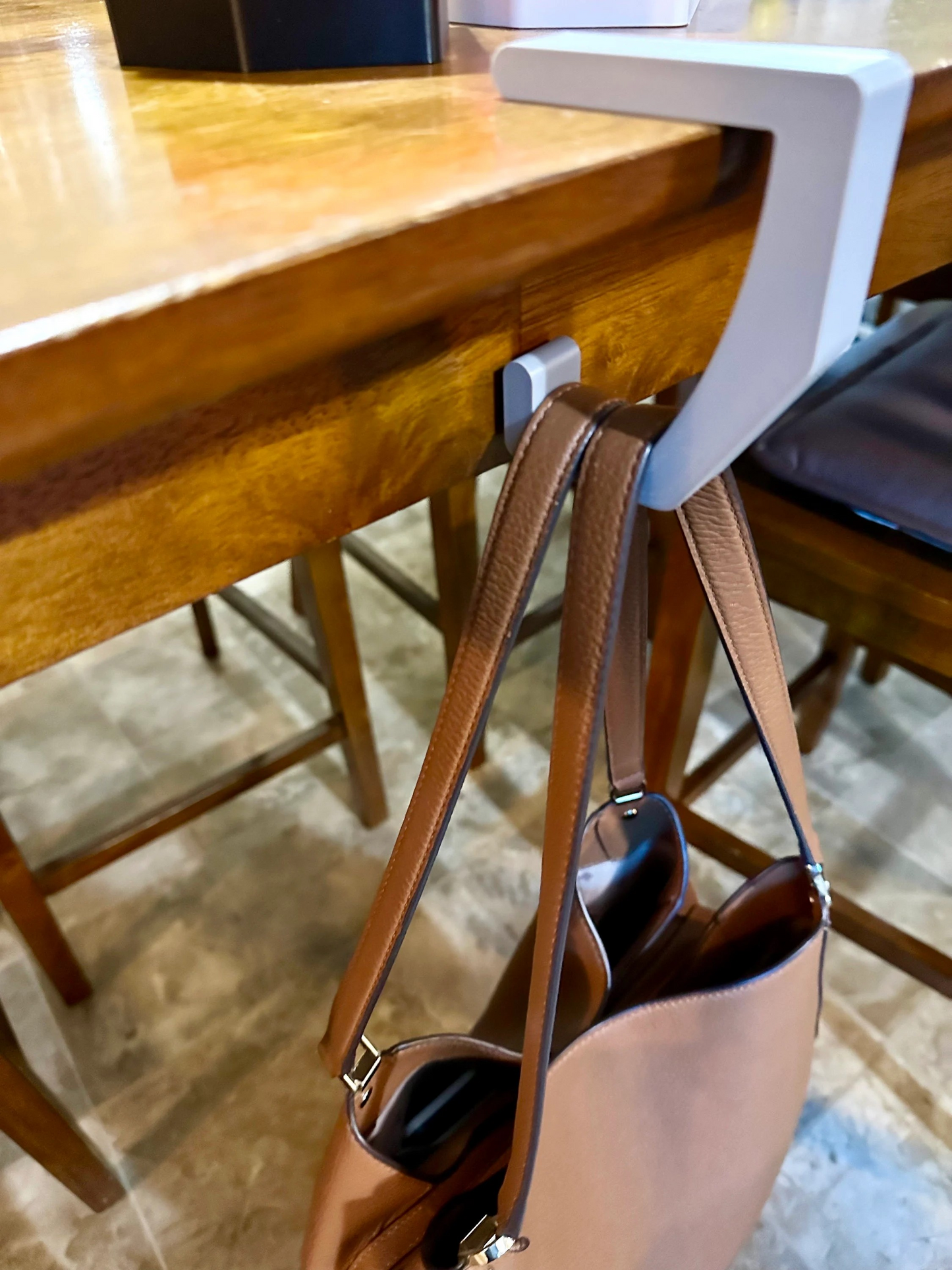 purse holder for table/bag holder backpack holder/heavy bag holder