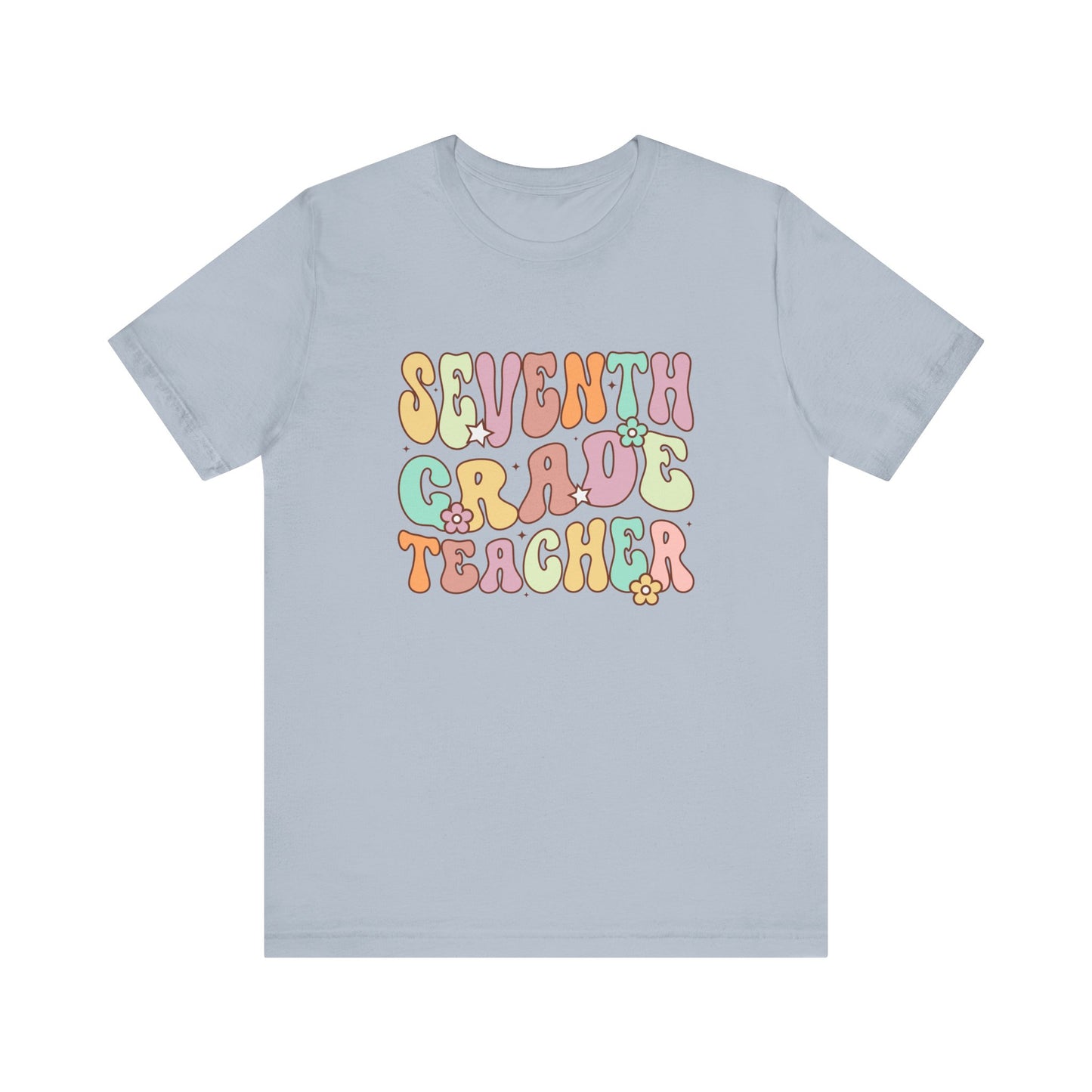 Seventh Grade Teacher Shirt/Bella Canvas/teacher shirt/7th grade teacher/back to school/new teacher shirt/seventh grade team shirt