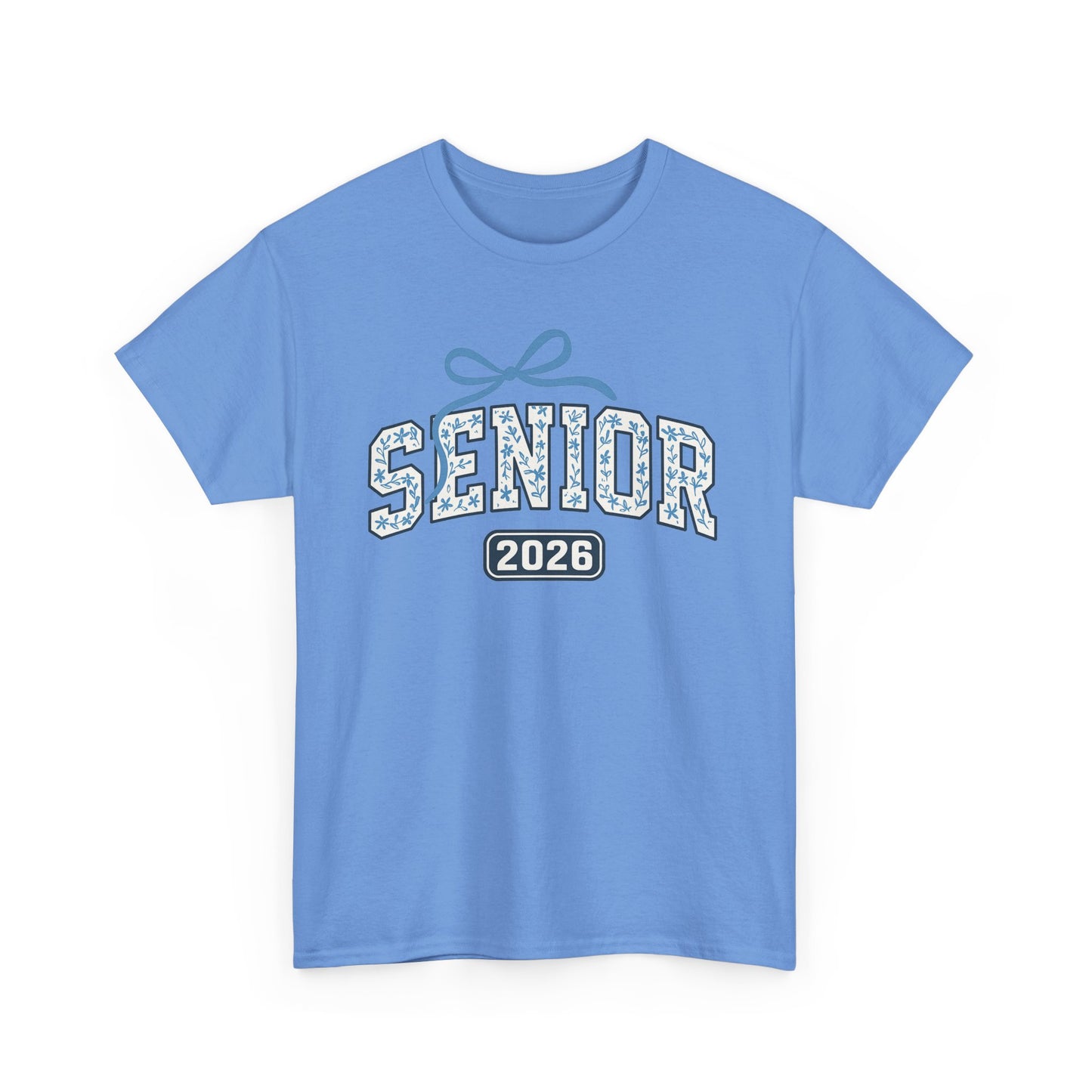 Senior 2026 Unisex Heavy Cotton Tee, Graduation Shirt, Class of 2026, Trendy Tee, School Spirit Wear, Gift for Seniors