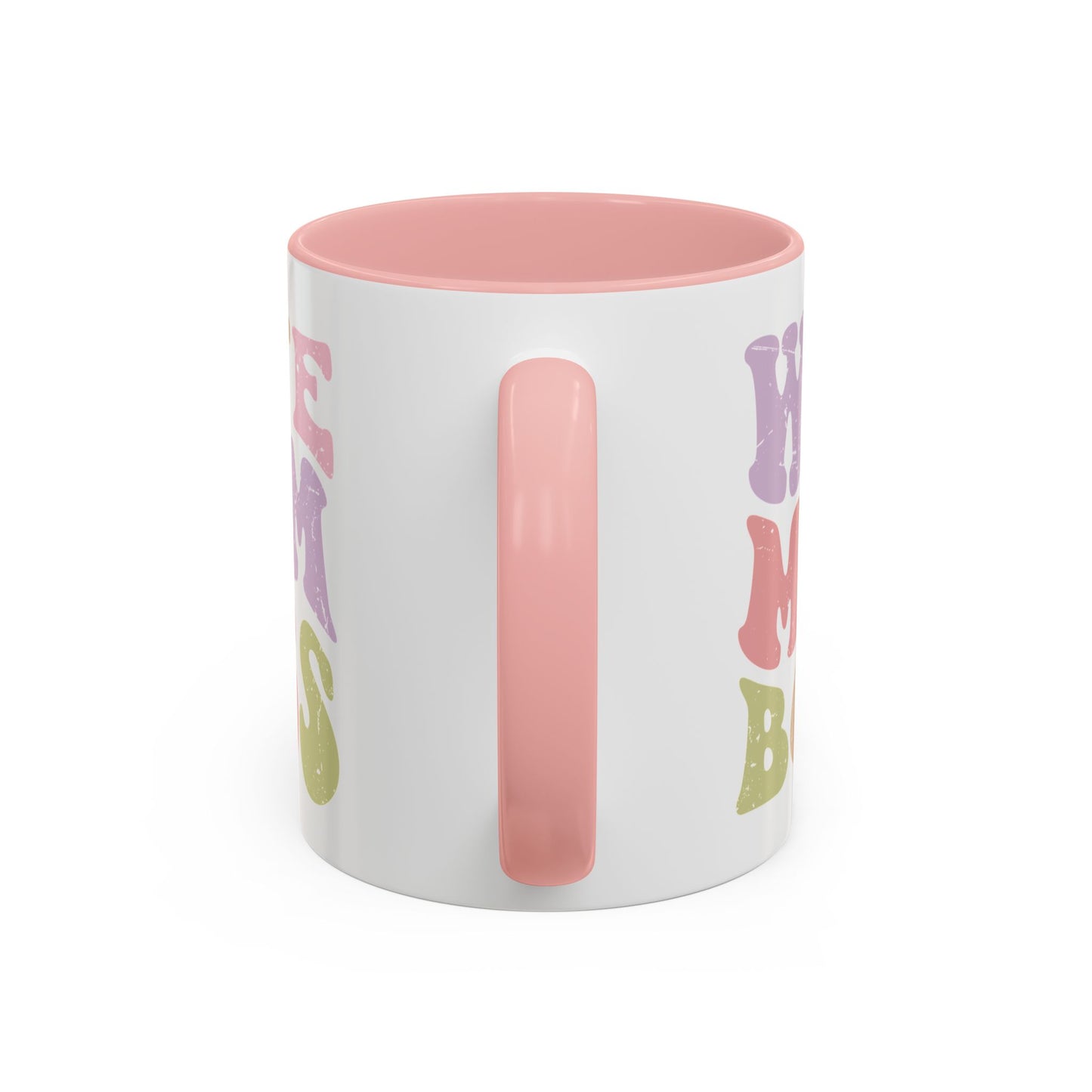 Wife Mom Boss Accent Coffee Mug, 11oz