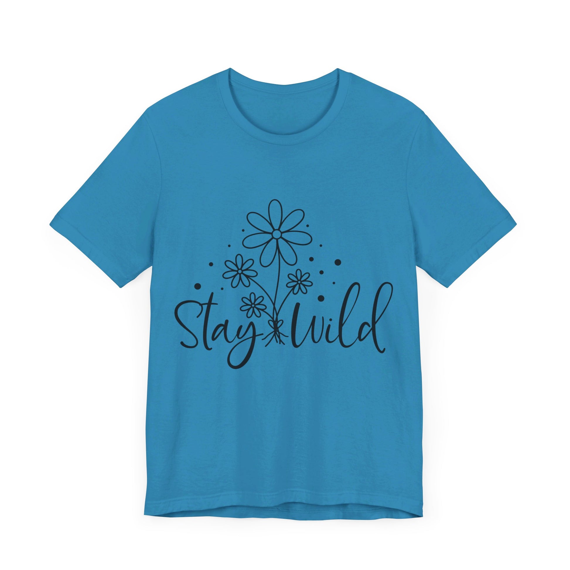 Stay Wild Jersey Short Sleeve Tee