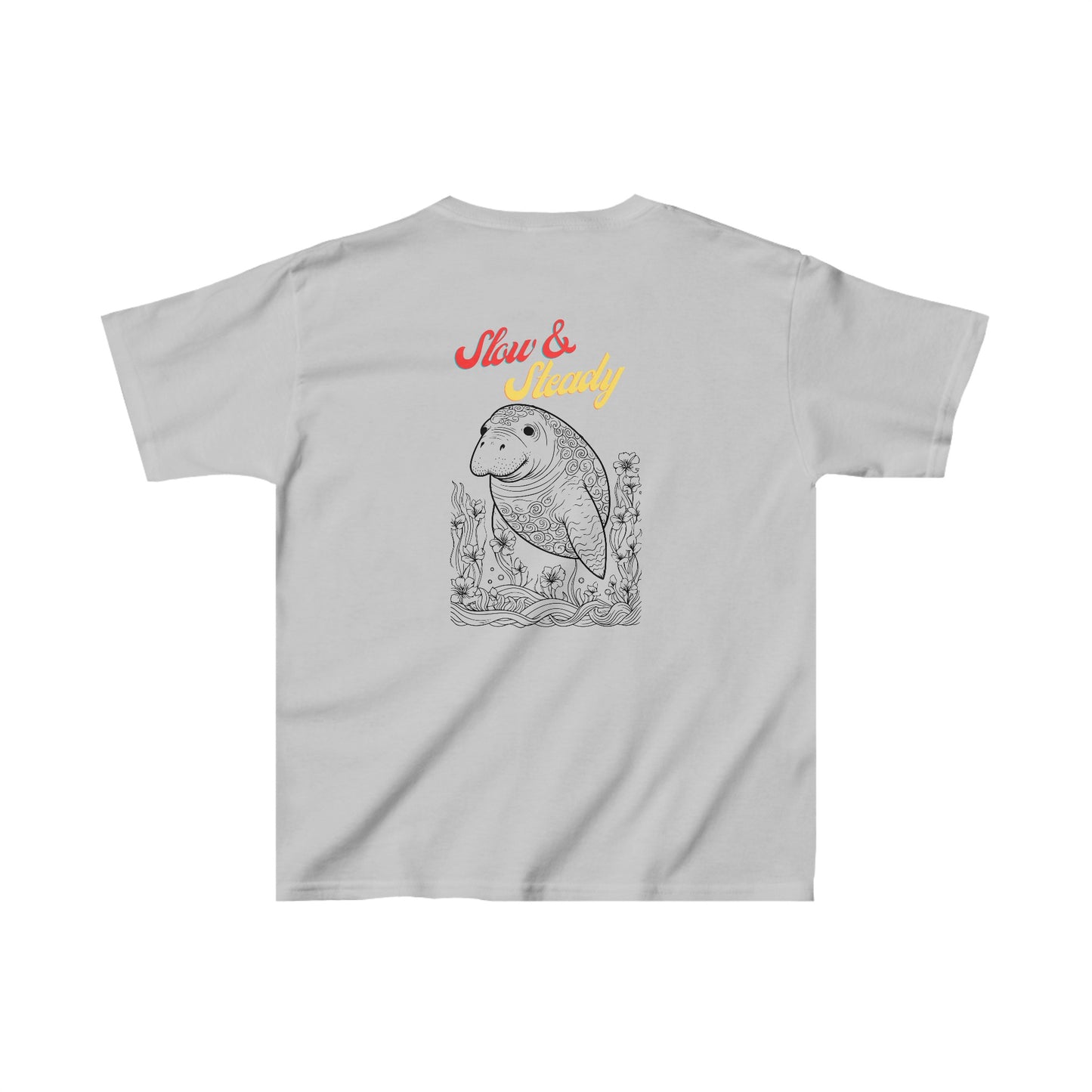 Manatee Unisex kids Heavy Cotton Tee/ Earth Day shirt