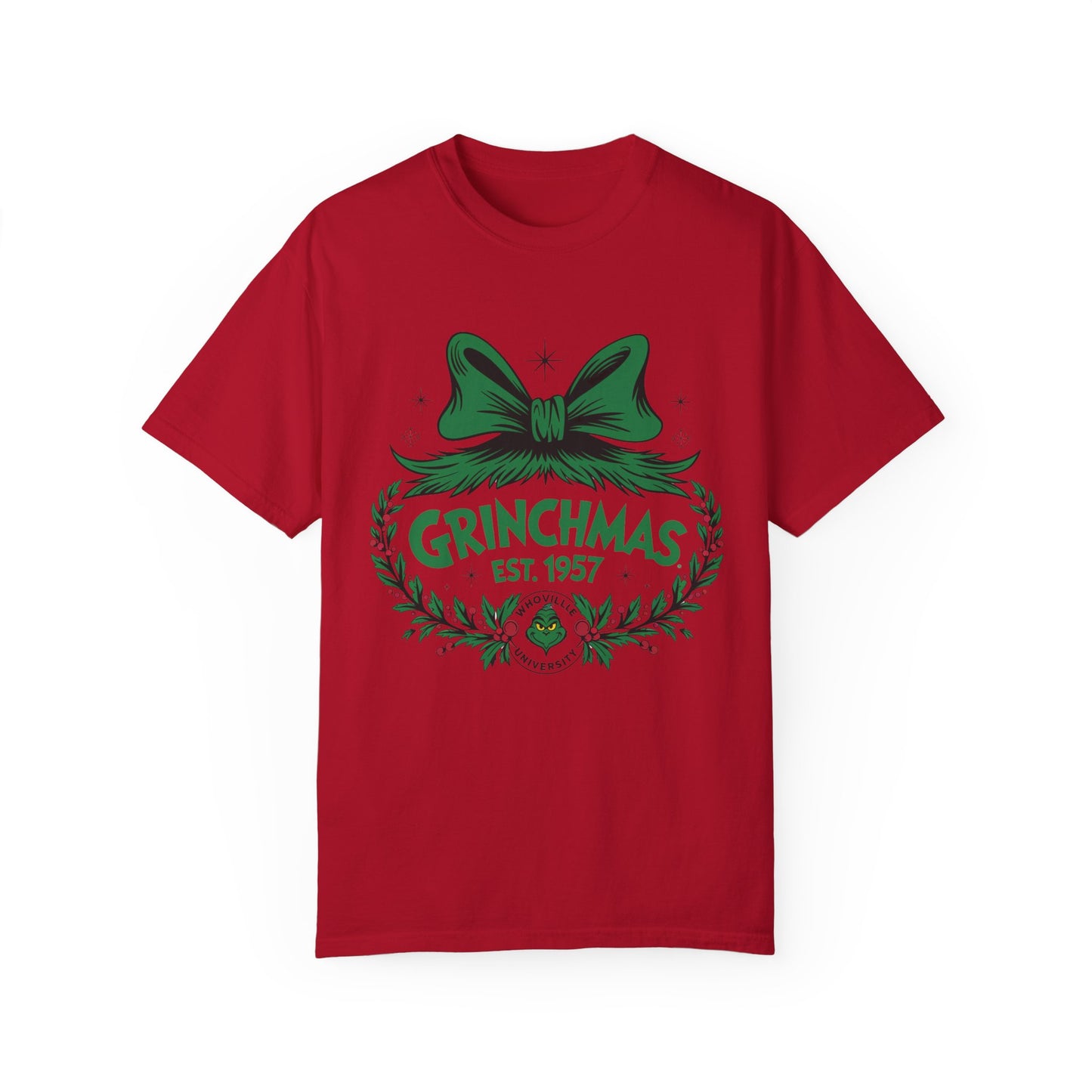 Grinchmas Comfort Color Unisex T-shirt/Christmas Holiday Tee