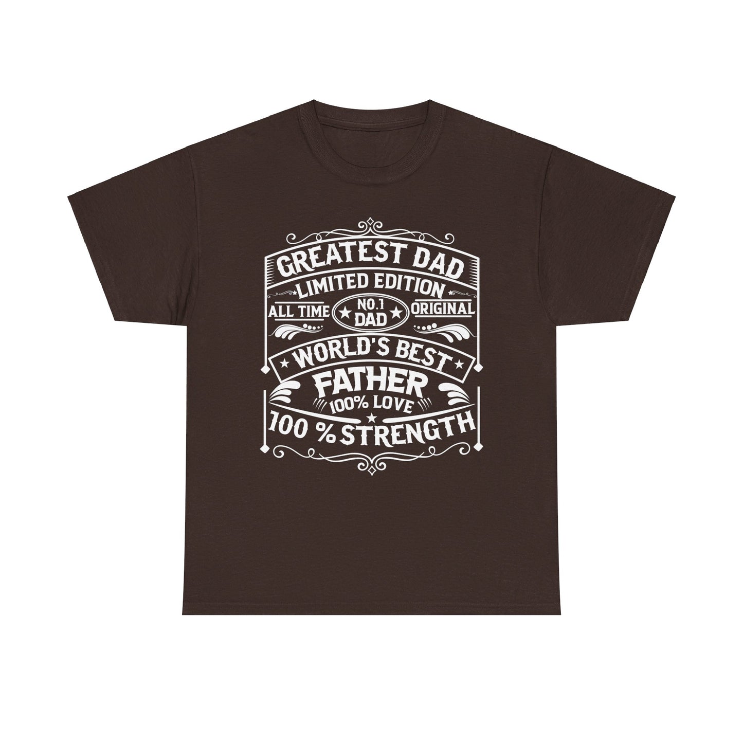 Greatest Dad Unisex Heavy Cotton Tee