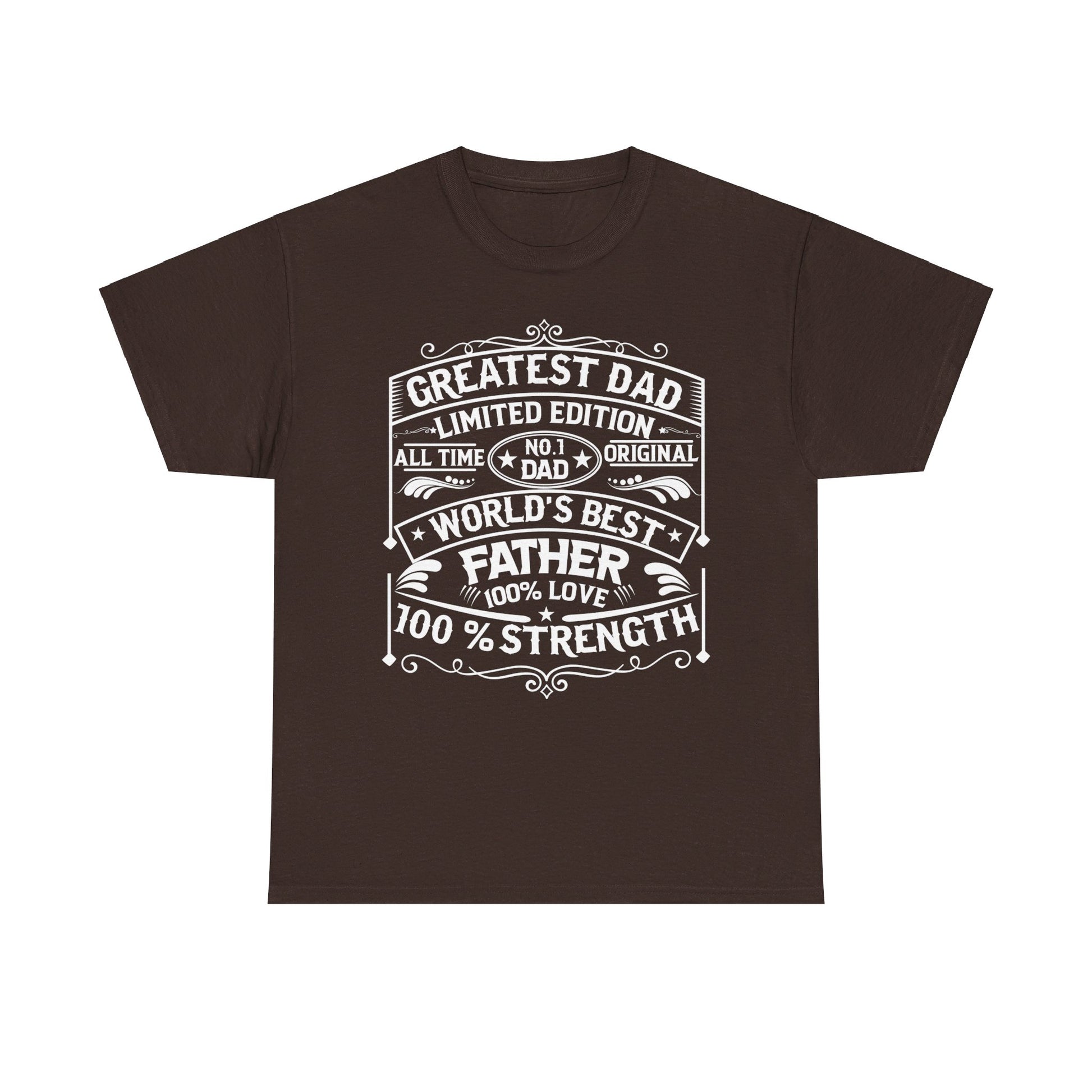 Greatest Dad Unisex Heavy Cotton Tee