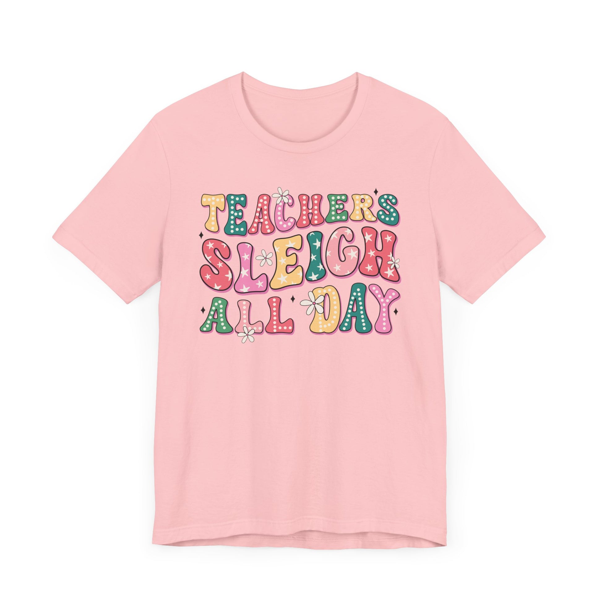 Teachers Sleigh All Day Jersey Short Sleeve Tee