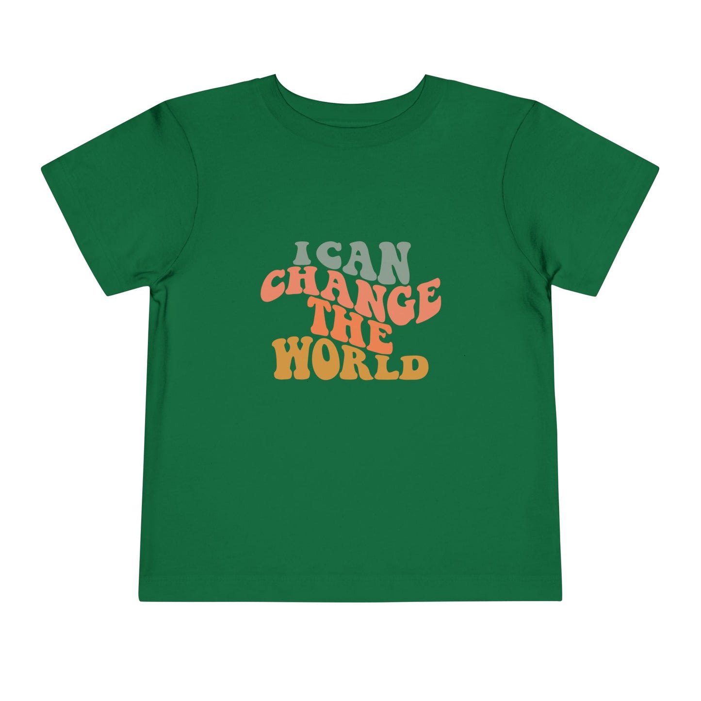 I Can Change the World Toddler Short Sleeve Tee