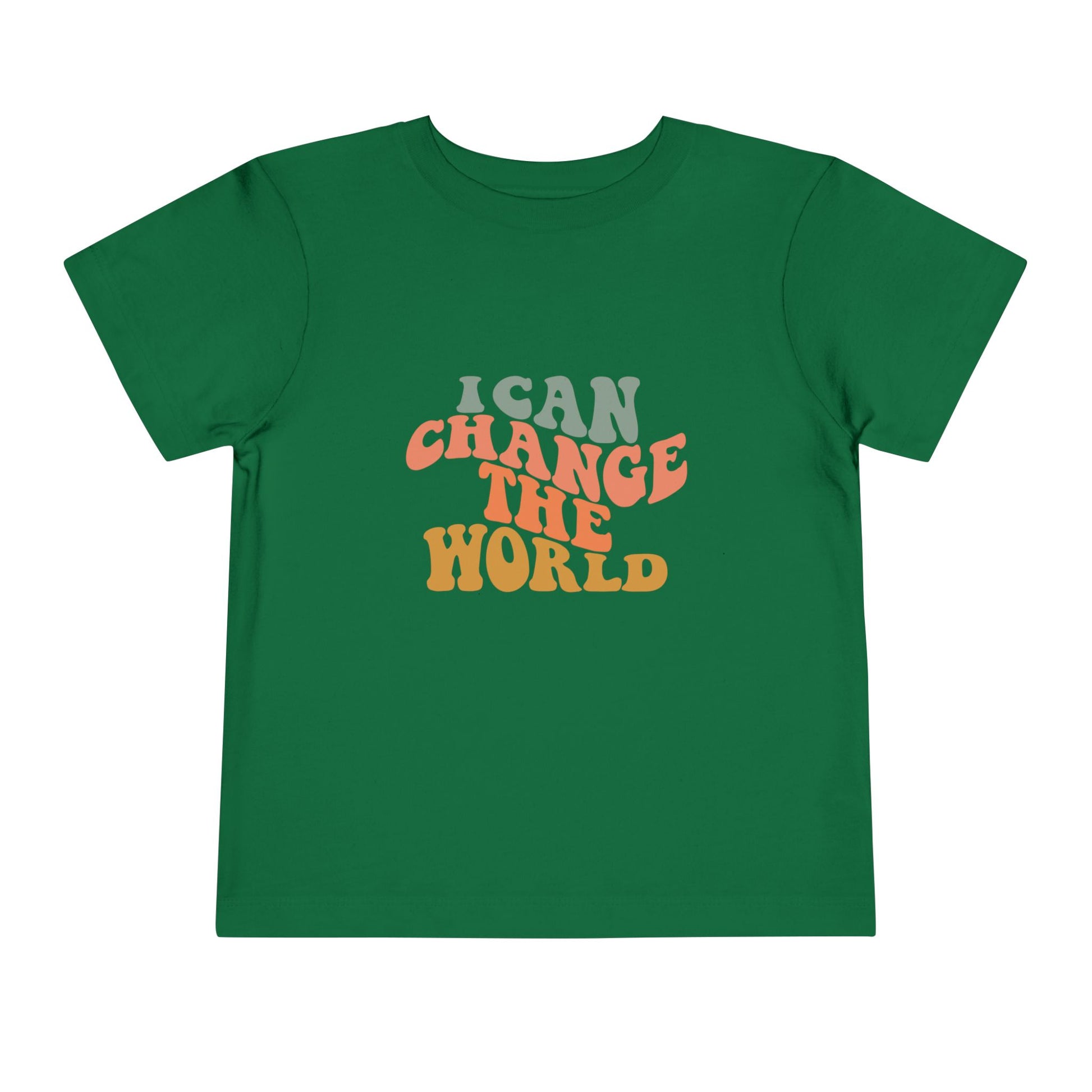 I Can Change the World Toddler Short Sleeve Tee