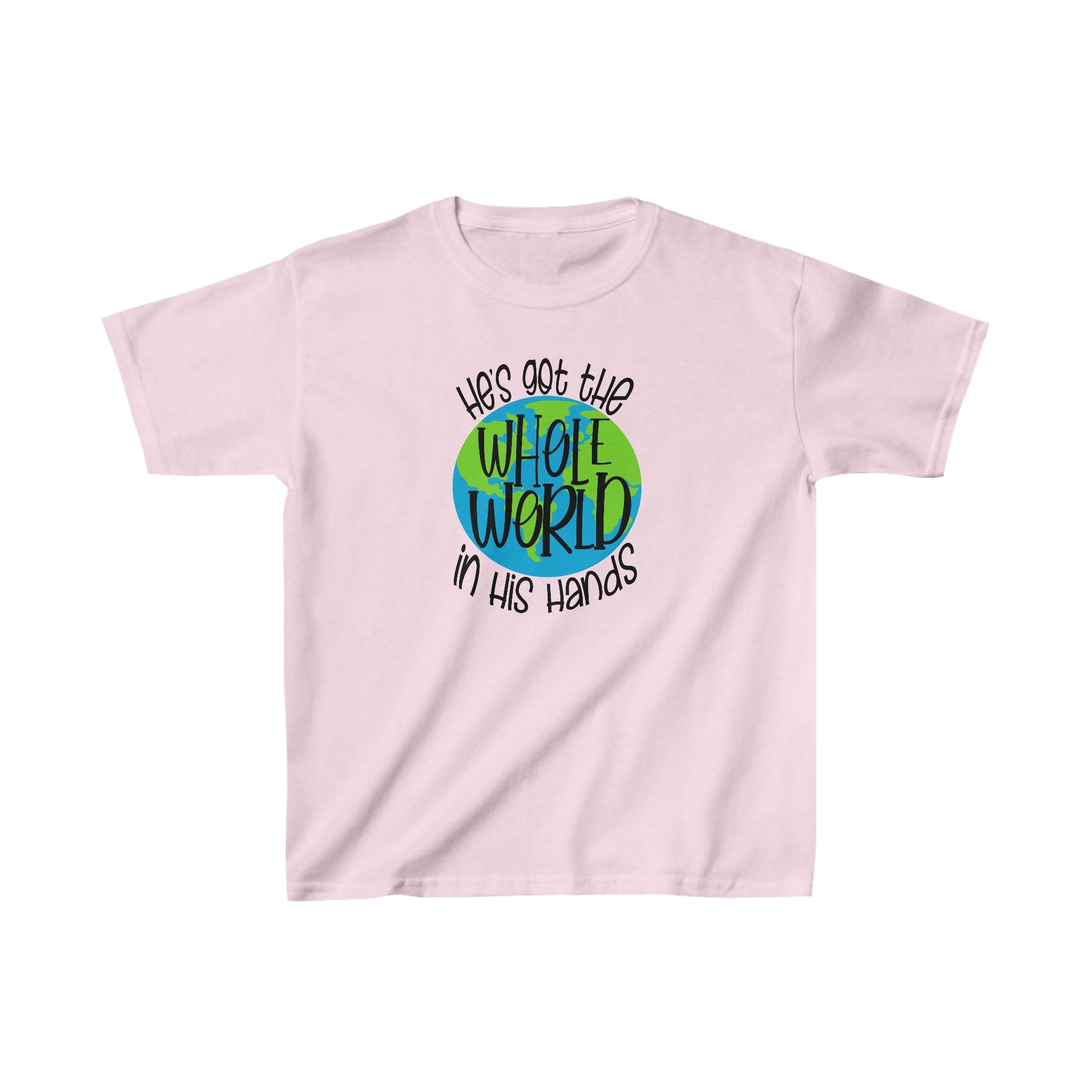 He's got the whole world in his hands Kids Cotton™ Tee