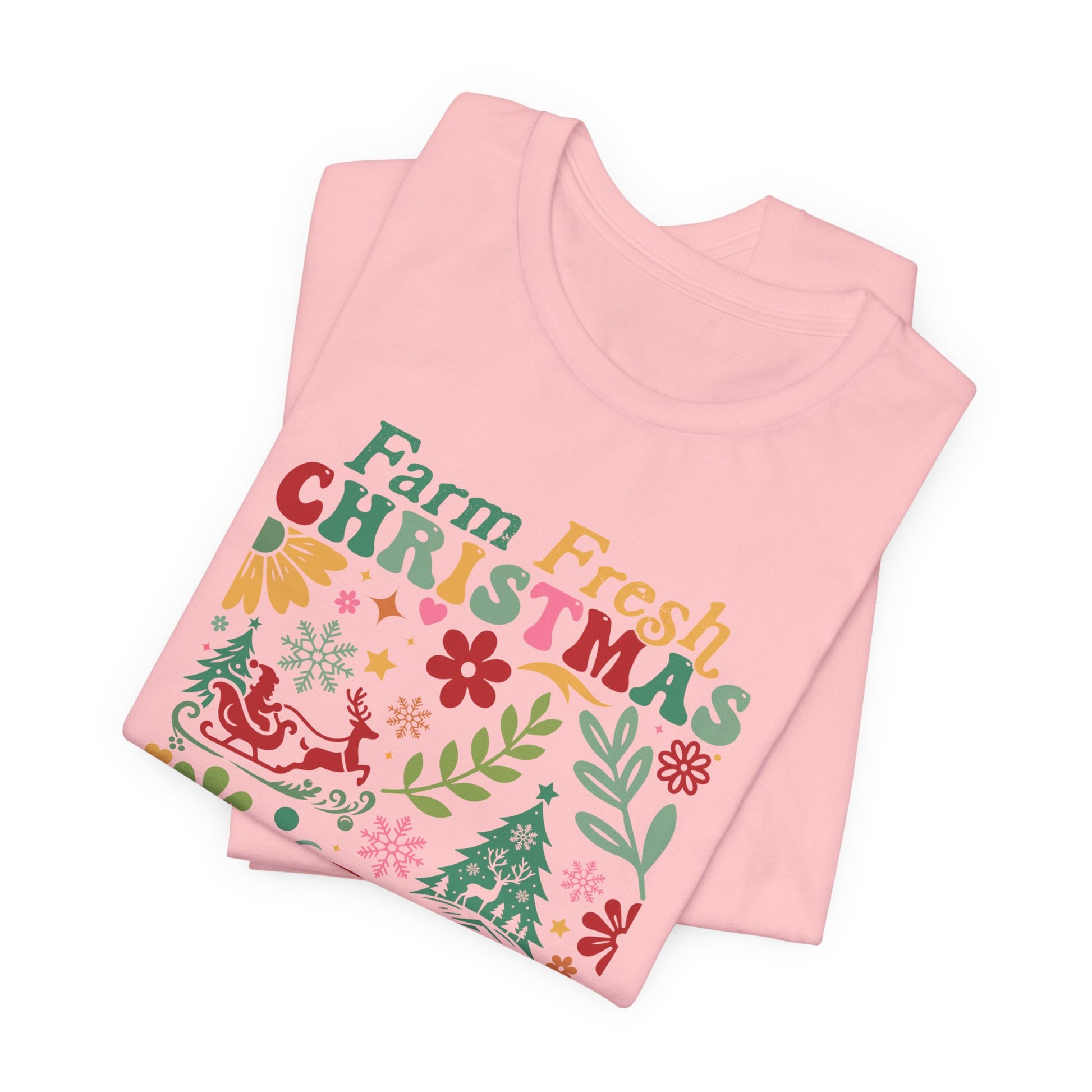 Farm Fresh Retro Jersey Short Sleeve Bella Canvas Tee