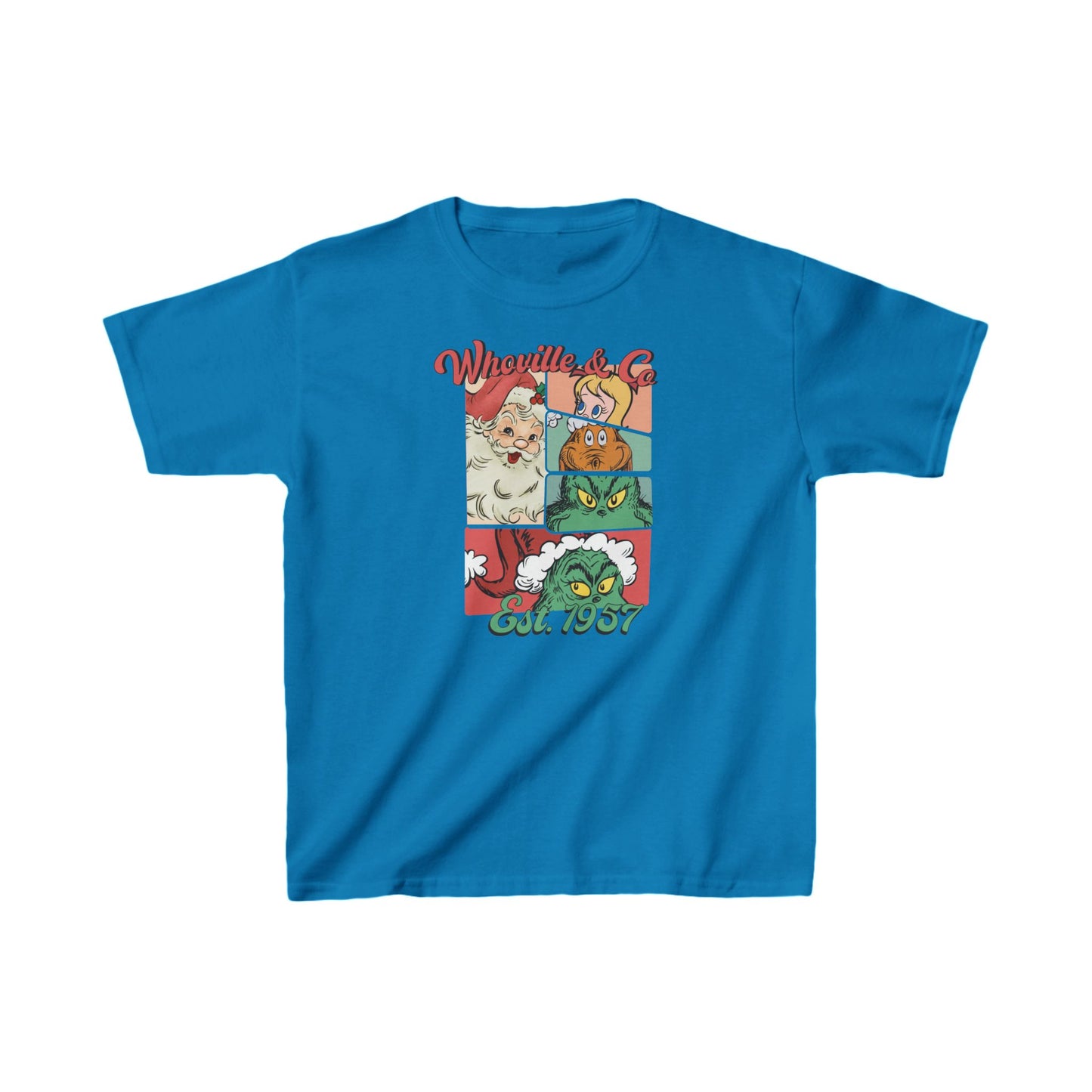 Christmas Movie Kids Tee/Holiday Movie Tee/ Grinch/Whoville