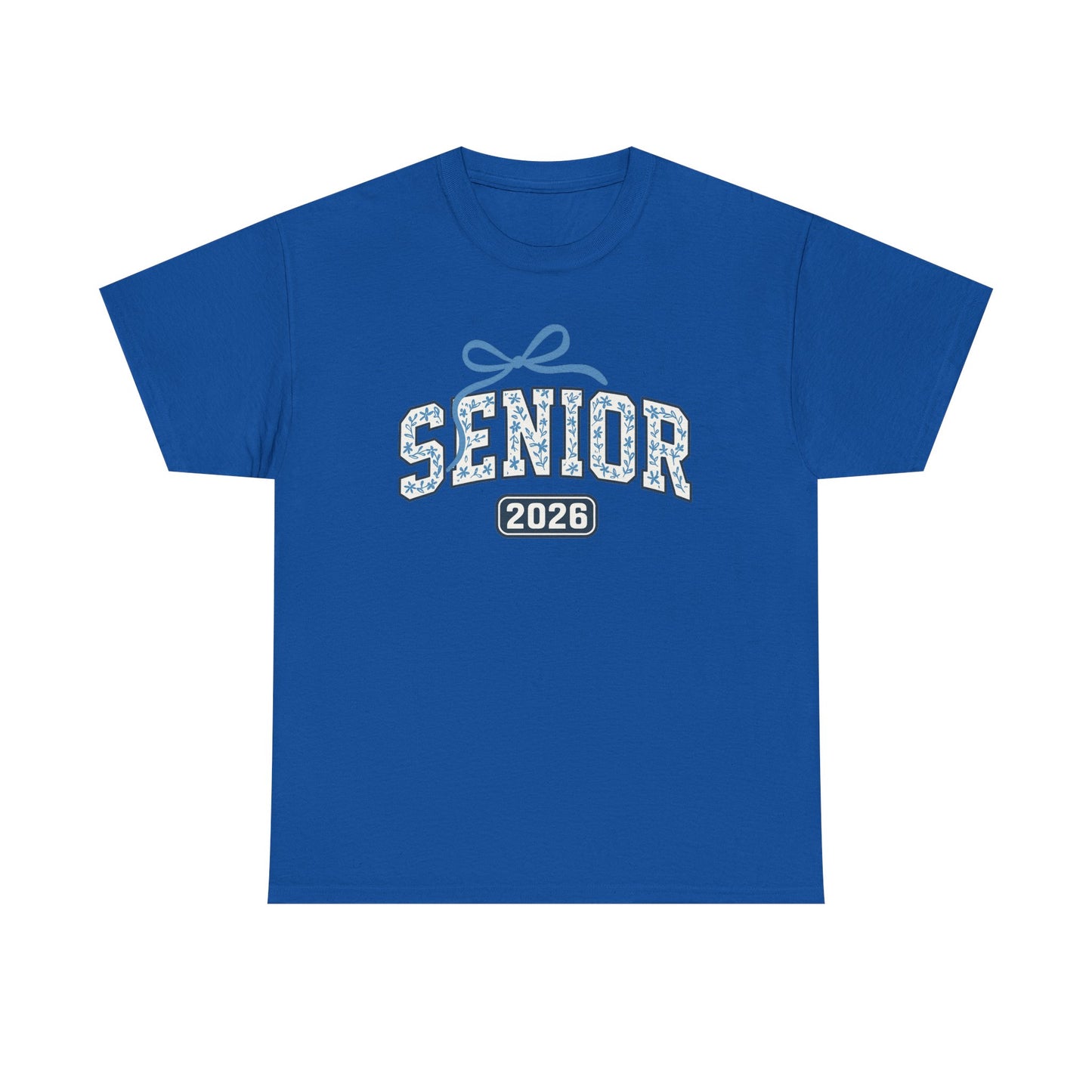 Senior 2026 Unisex Heavy Cotton Tee, Graduation Shirt, Class of 2026, Trendy Tee, School Spirit Wear, Gift for Seniors