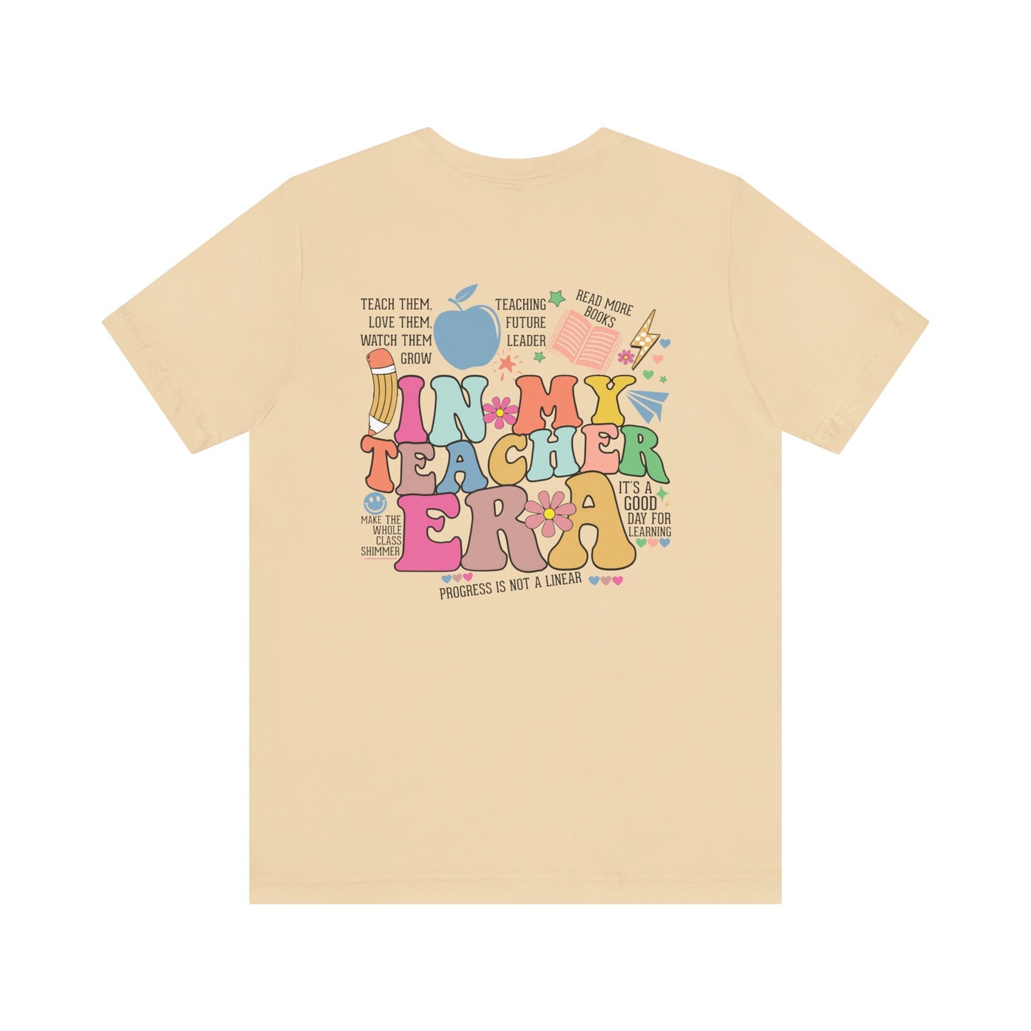 In My Teacher Era Bella canvas shirt/In my teacher era shirt/teacher shirt/back to school shirt/bella canvas/in my teacher era t-shirt