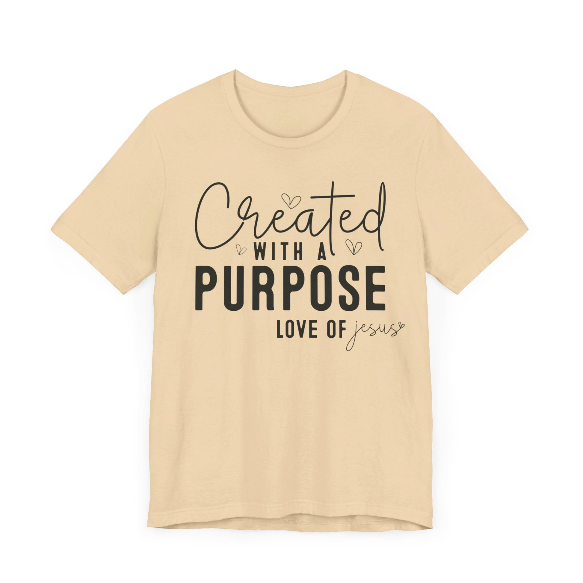 Created With A Purpose Short Sleeve Tee