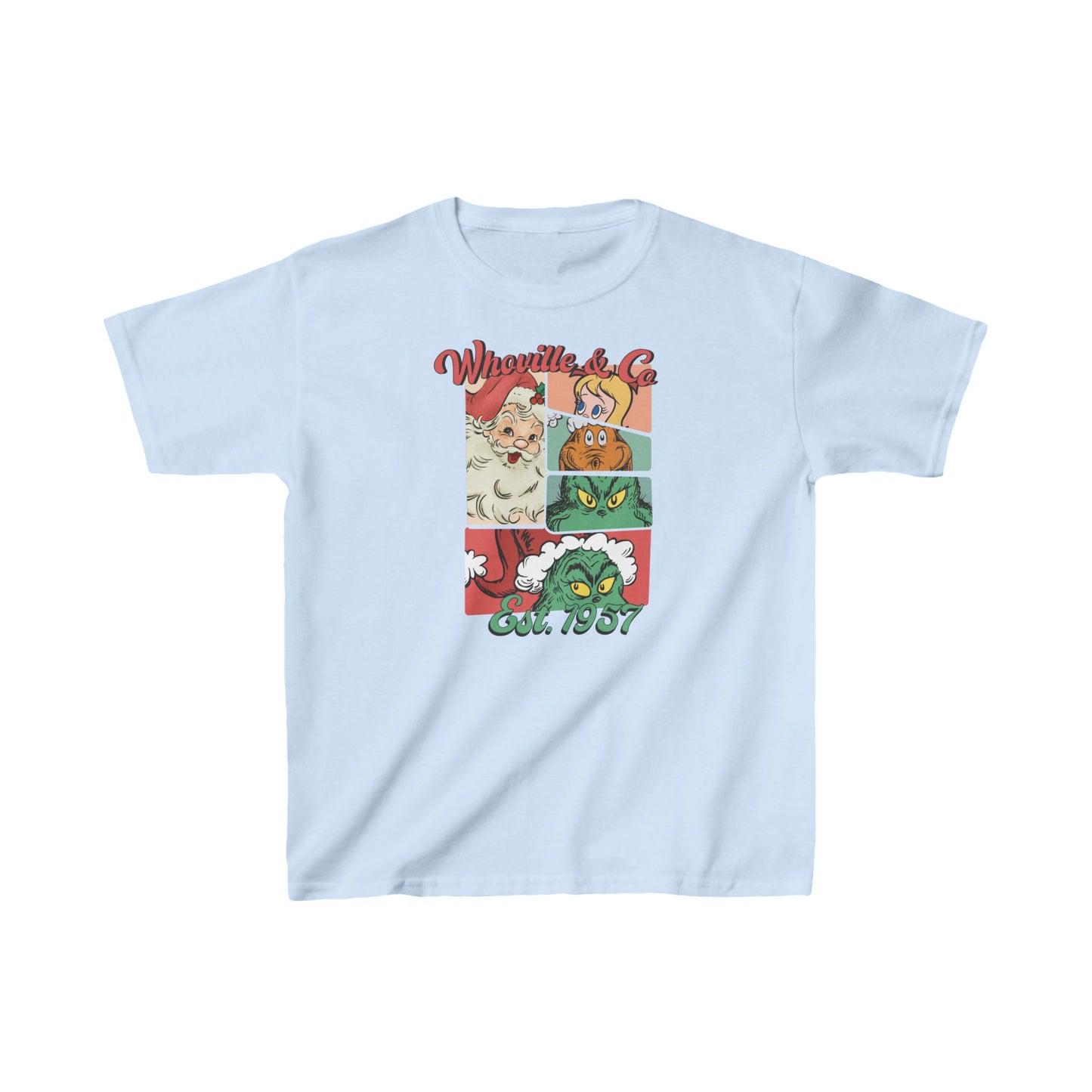 Christmas Movie Kids Tee/Holiday Movie Tee/ Grinch/Whoville