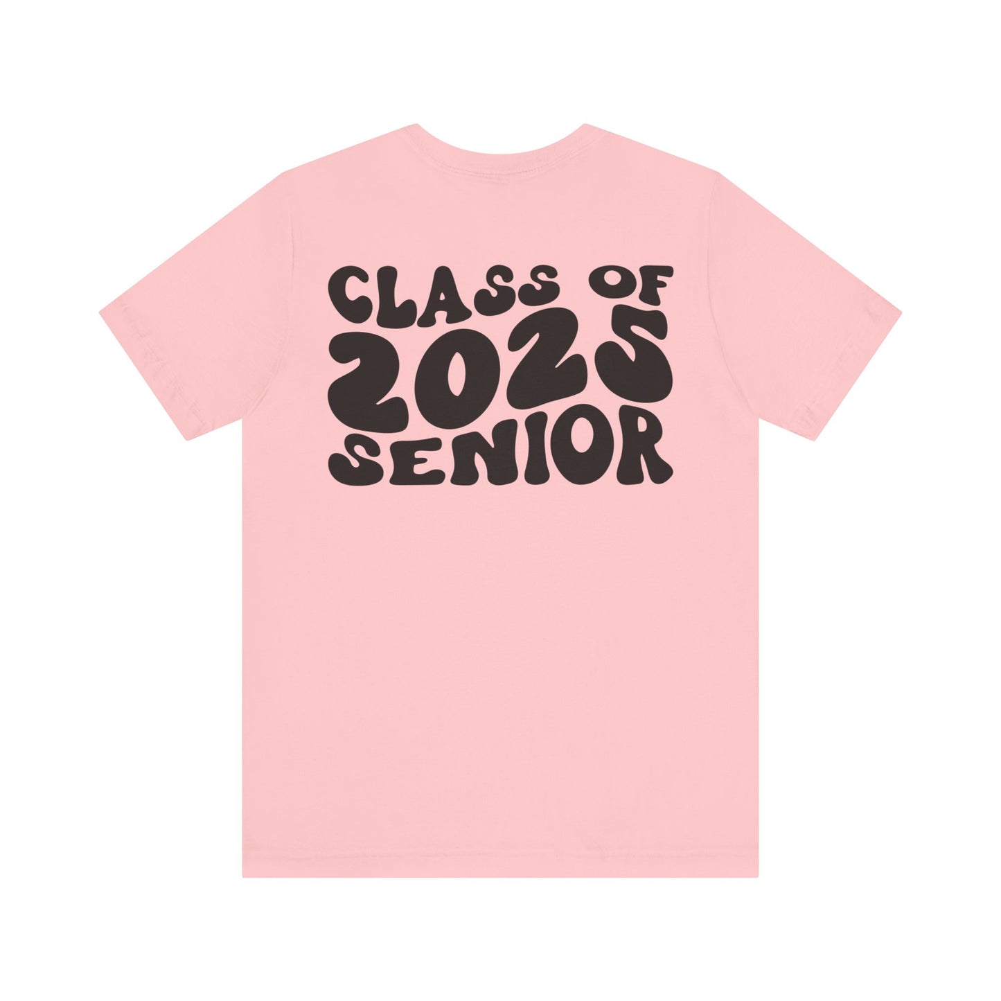 Senior 2025 Front and Back Design Short Sleeve Tee/Panthers 2025