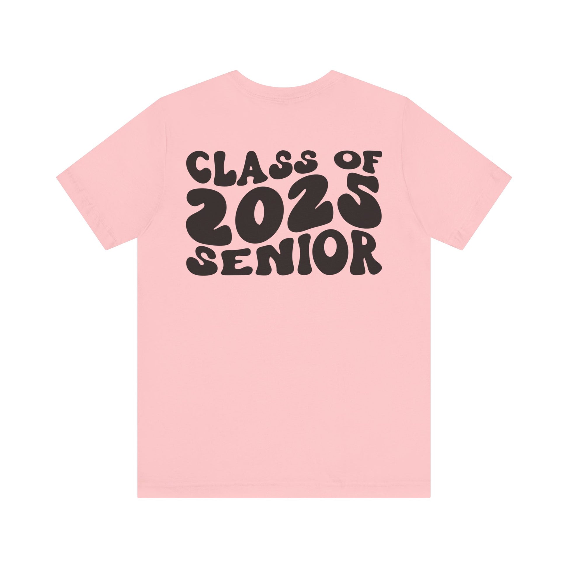 Senior 2025 Front and Back Design Short Sleeve Tee/Panthers 2025