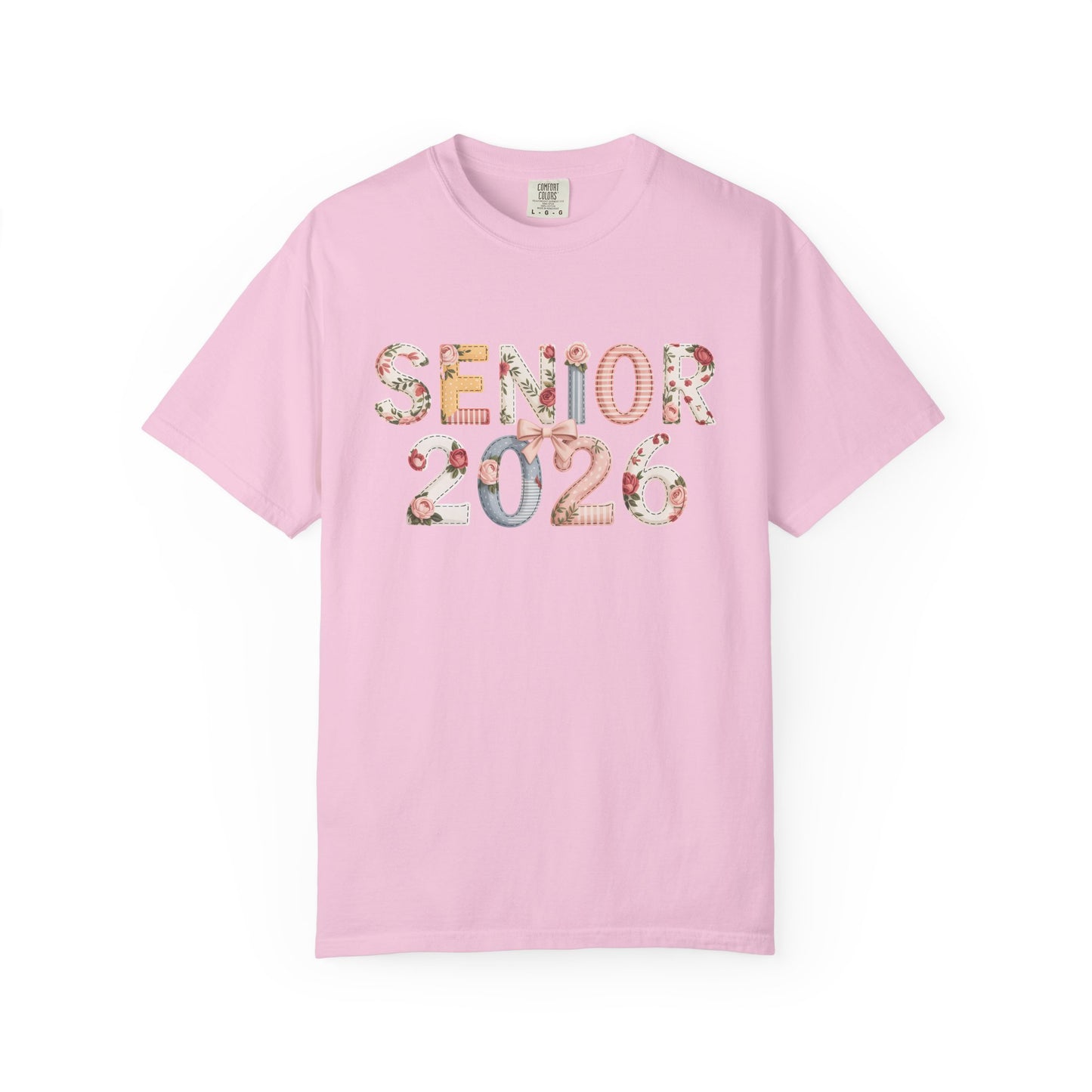 Senior 2026 Garment-Dyed T-shirt, Unisex Graduation Tee - Class of 2026 Apparel, Senior Shirt