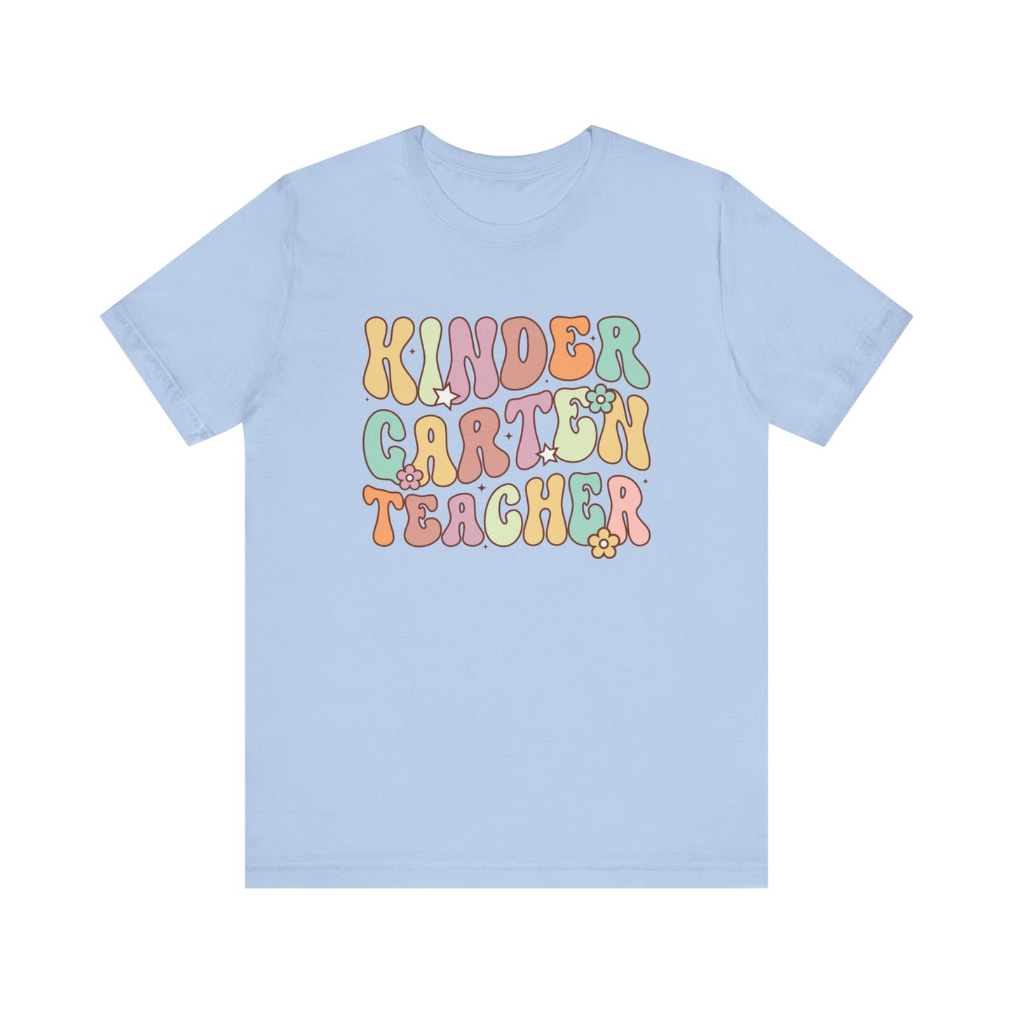 Kindergarten Bella Canvas Tee/Kindergarten teacher shirt/Kindergarten team shirt/Kindergarten teacher/Back to school shirt