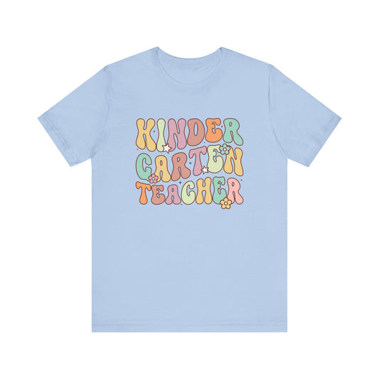 Kindergarten Bella Canvas Tee/Kindergarten teacher shirt/Kindergarten team shirt/Kindergarten teacher/Back to school shirt