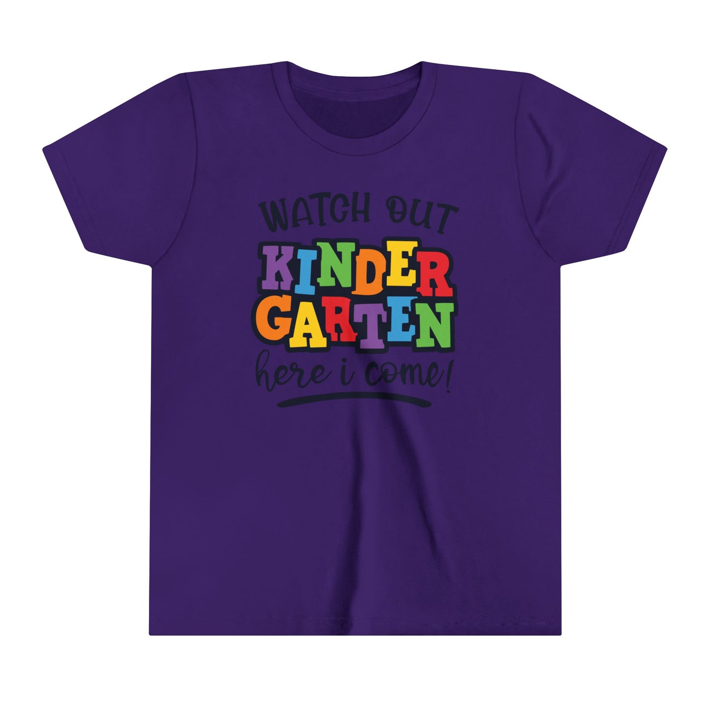 Watch Out Kindergarten Youth shirt