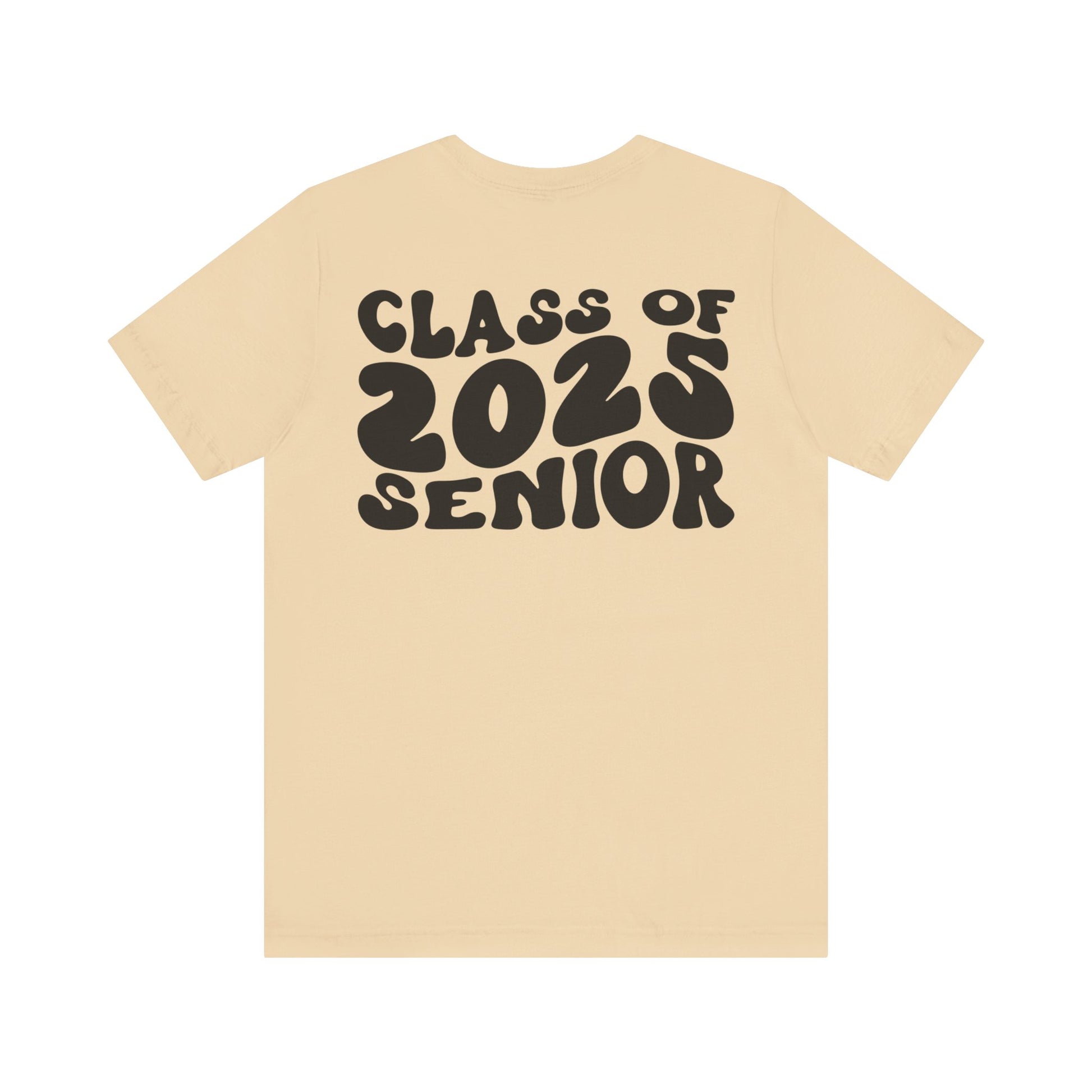 Senior 2025 Front and Back Design Short Sleeve Tee/Panthers 2025