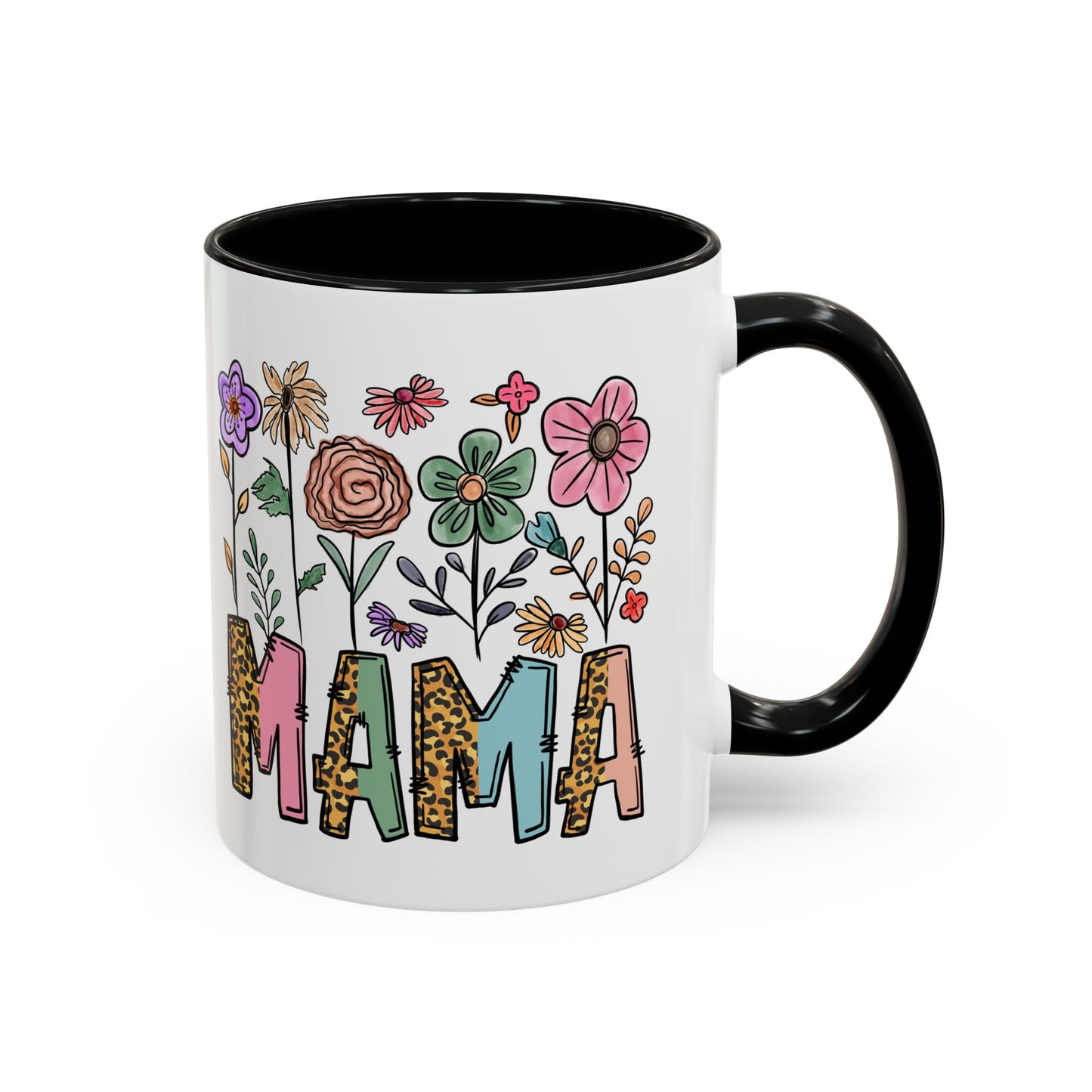 Mama Mug Accent Coffee Mug, 11oz