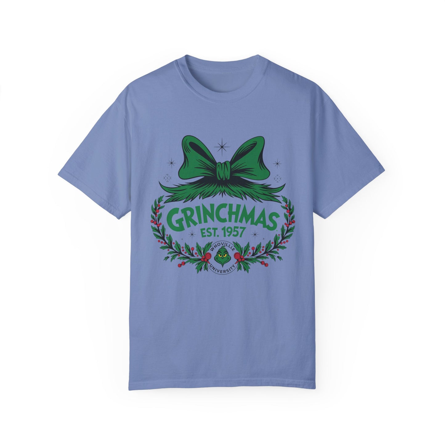Grinchmas Comfort Color Unisex T-shirt/Christmas Holiday Tee