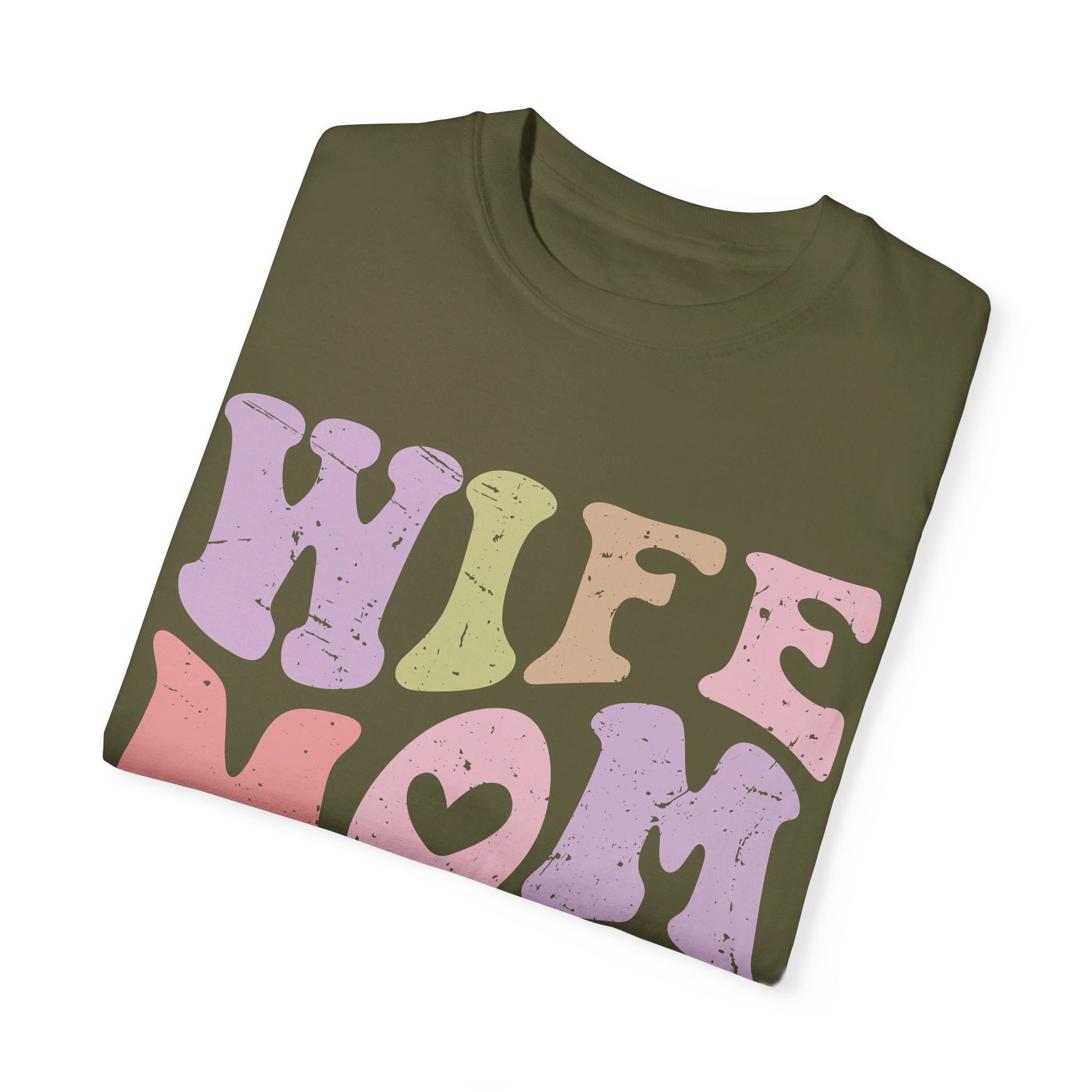Wife Mom Boss Comfort Color T-shirt