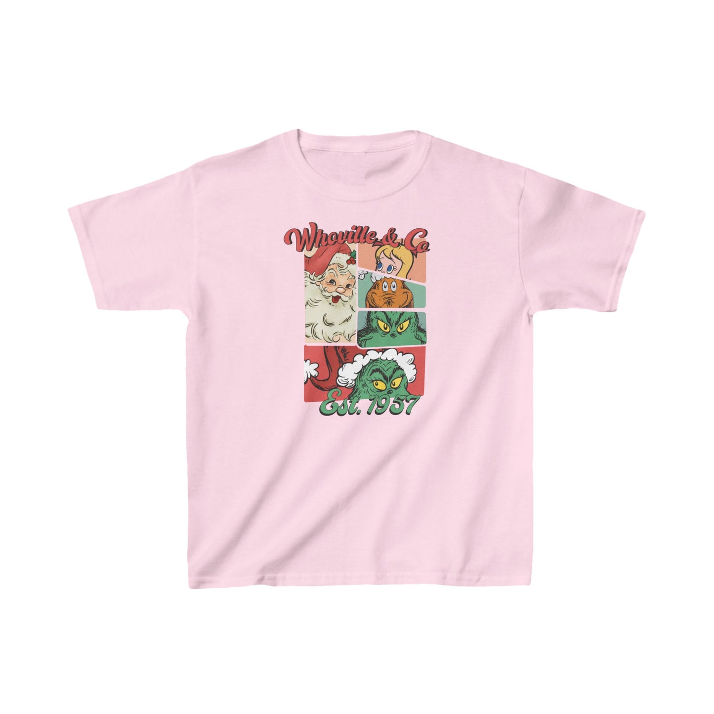 Christmas Movie Kids Tee/Holiday Movie Tee/ Grinch/Whoville