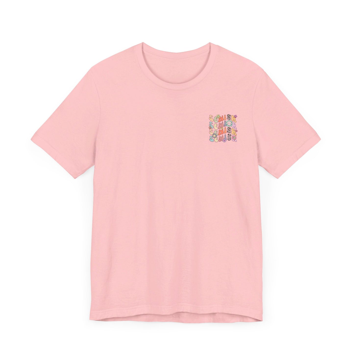 Senior 2025 Bella Canvas Unisex Garment-Dyed T-shirt/Front and back design/Senior 2025/Class of 2025/Graduation class of 2025/gift for her