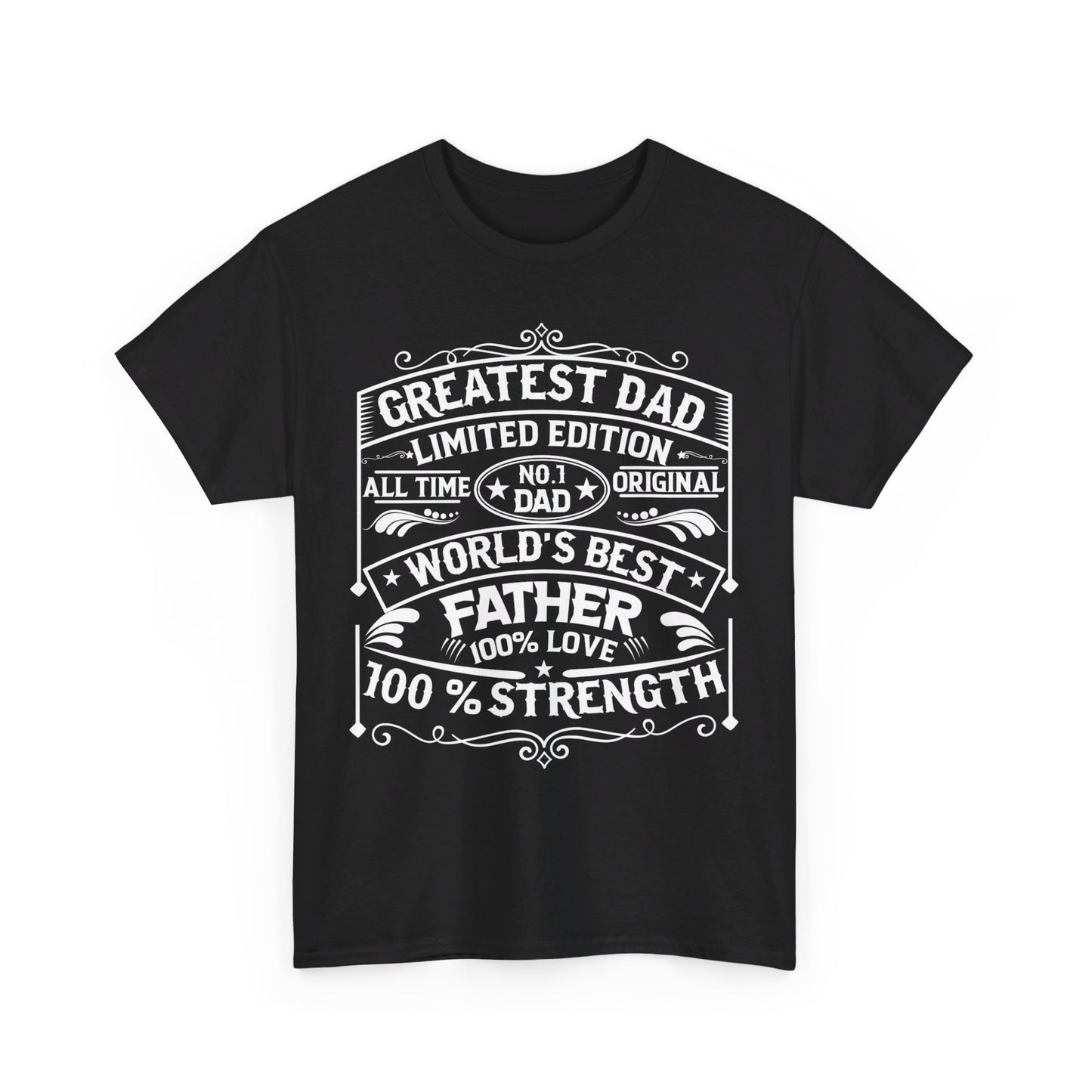 Greatest Dad Unisex Heavy Cotton Tee