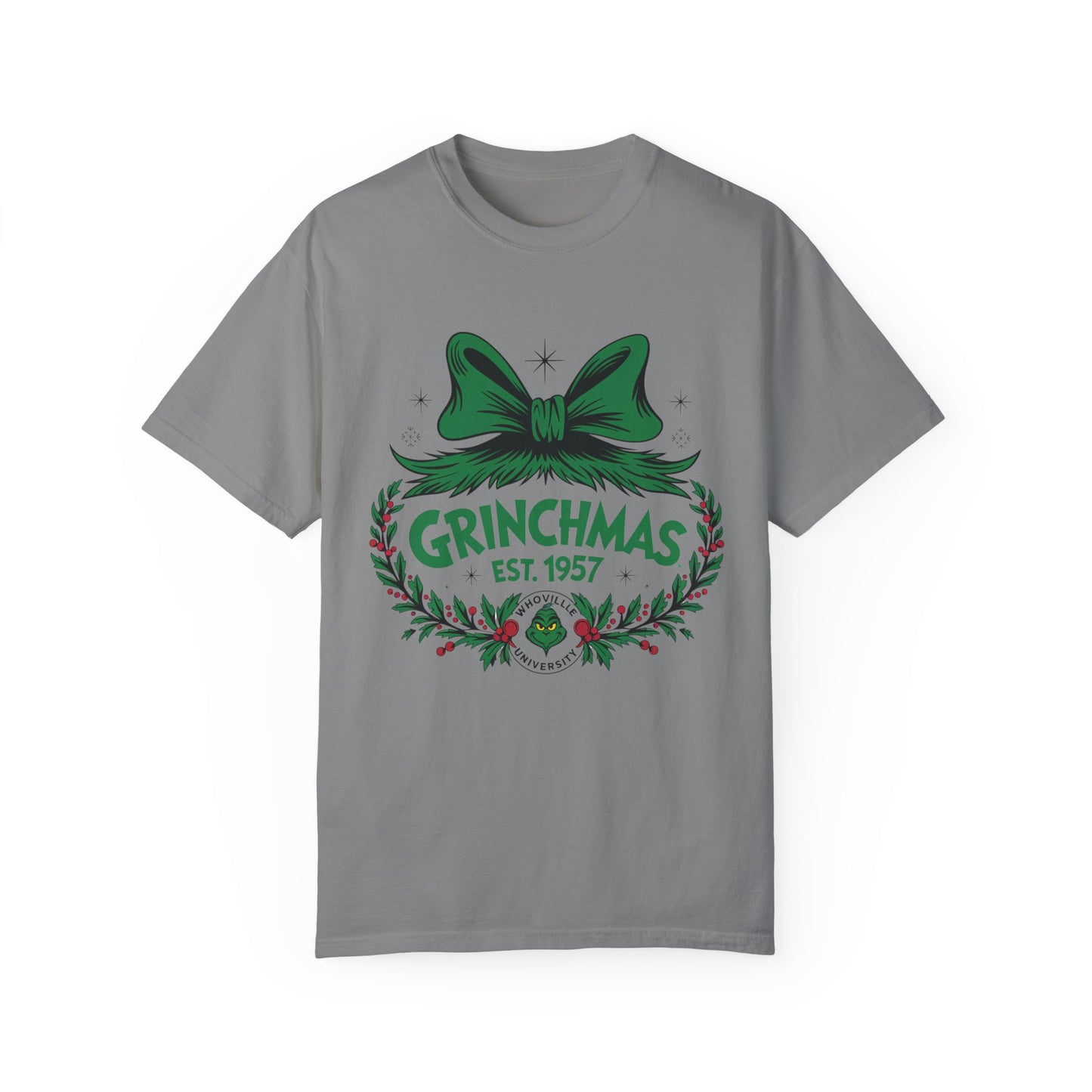 Grinchmas Comfort Color Unisex T-shirt/Christmas Holiday Tee
