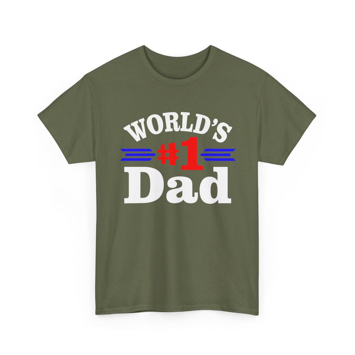 Number One Dad Cotton T-Shirt