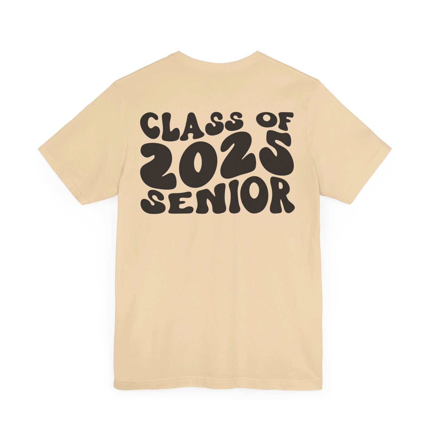 Senior 2025 Front and Back Design Short Sleeve Tee/Panthers 2025