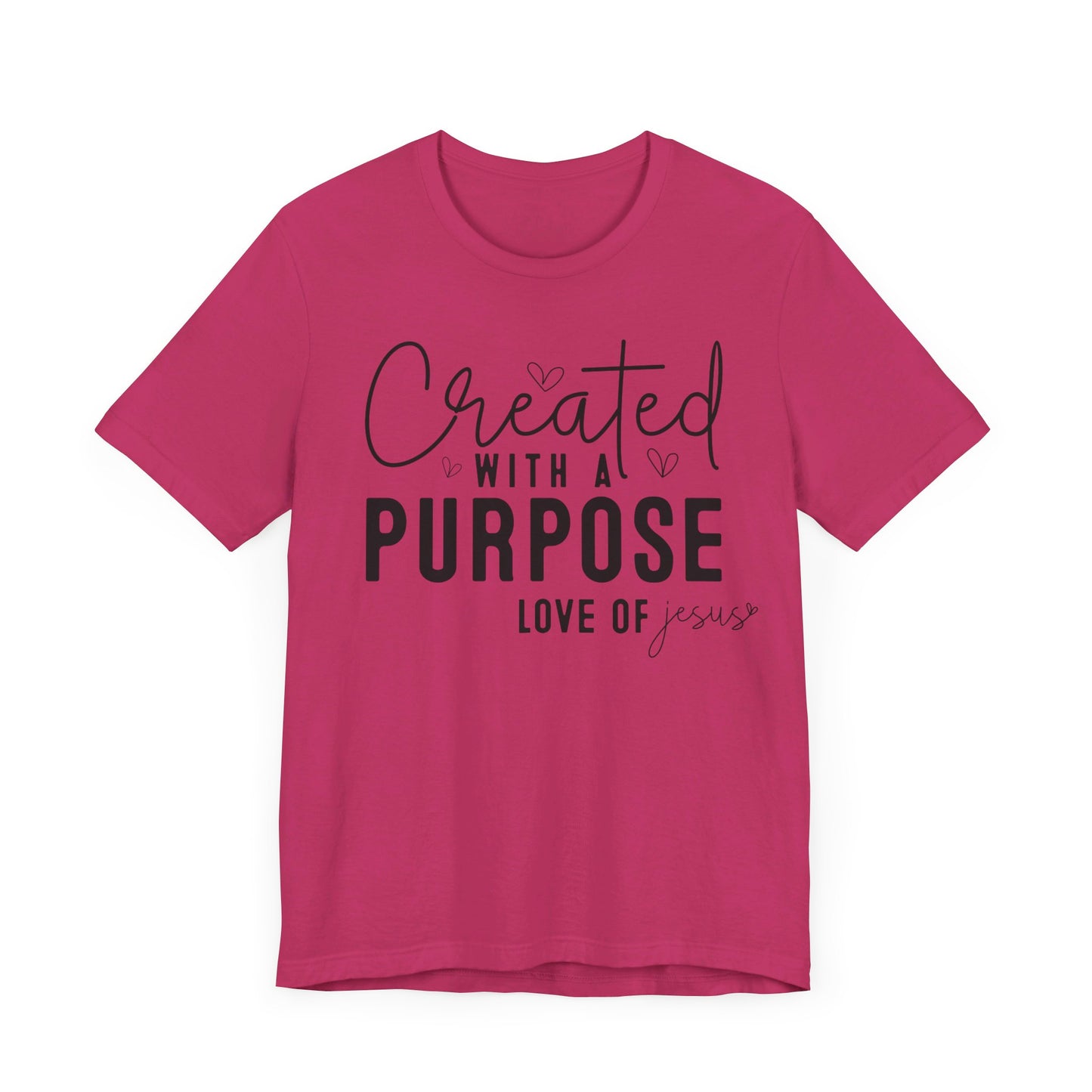 Created With A Purpose Short Sleeve Tee