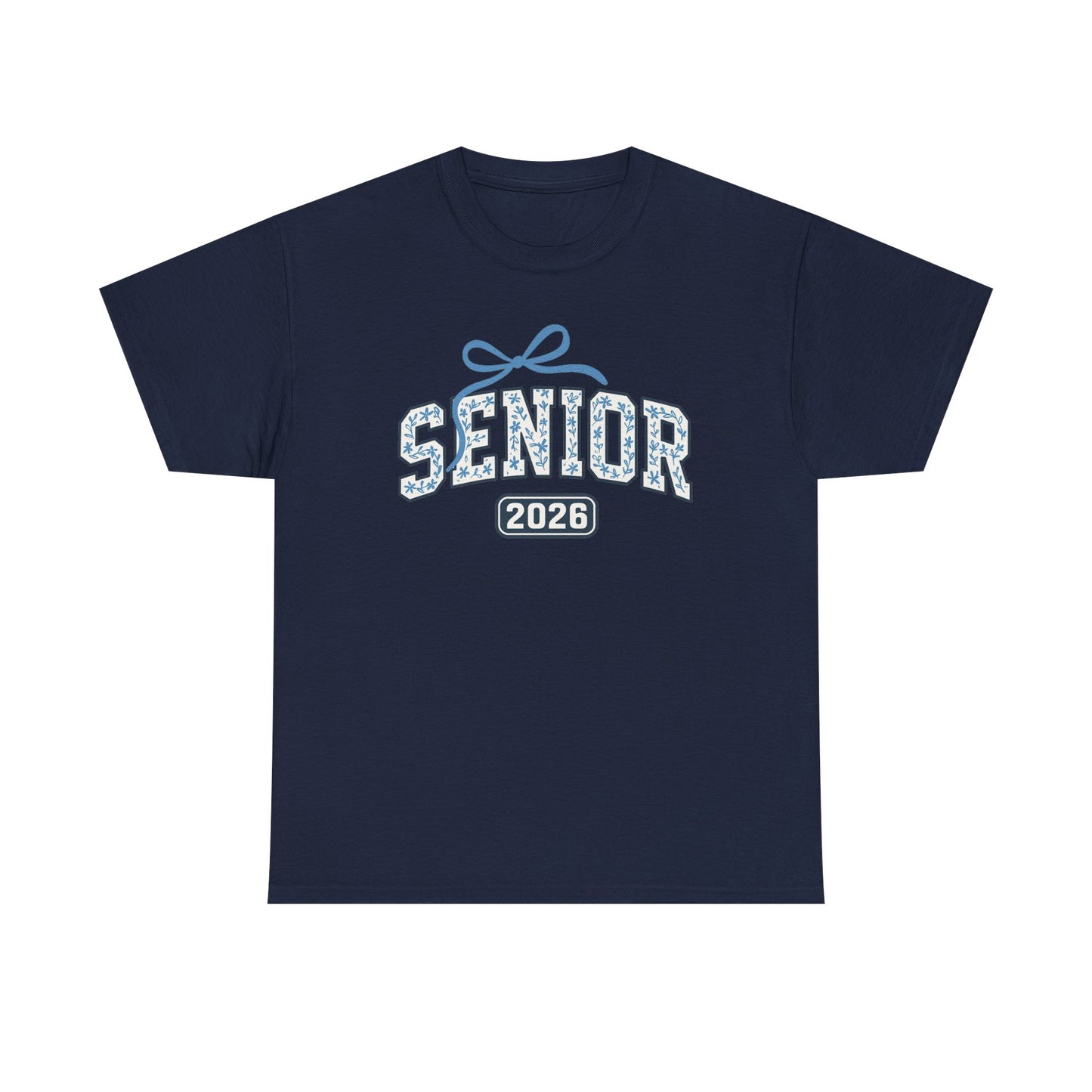Senior 2026 Unisex Heavy Cotton Tee, Graduation Shirt, Class of 2026, Trendy Tee, School Spirit Wear, Gift for Seniors