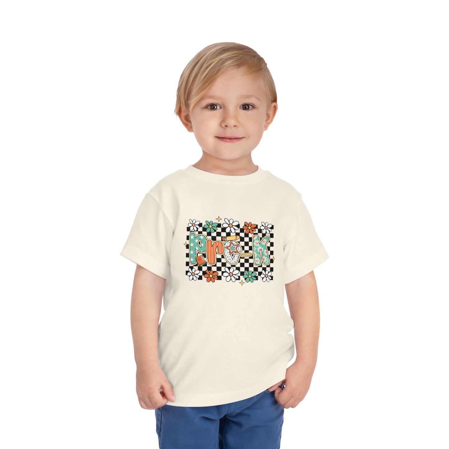 Prek Kids Tee - Toddler Short Sleeve Tee, Preschool T-Shirt, Children's Graphic Tee, Back to School Shirt, Kids Clothing